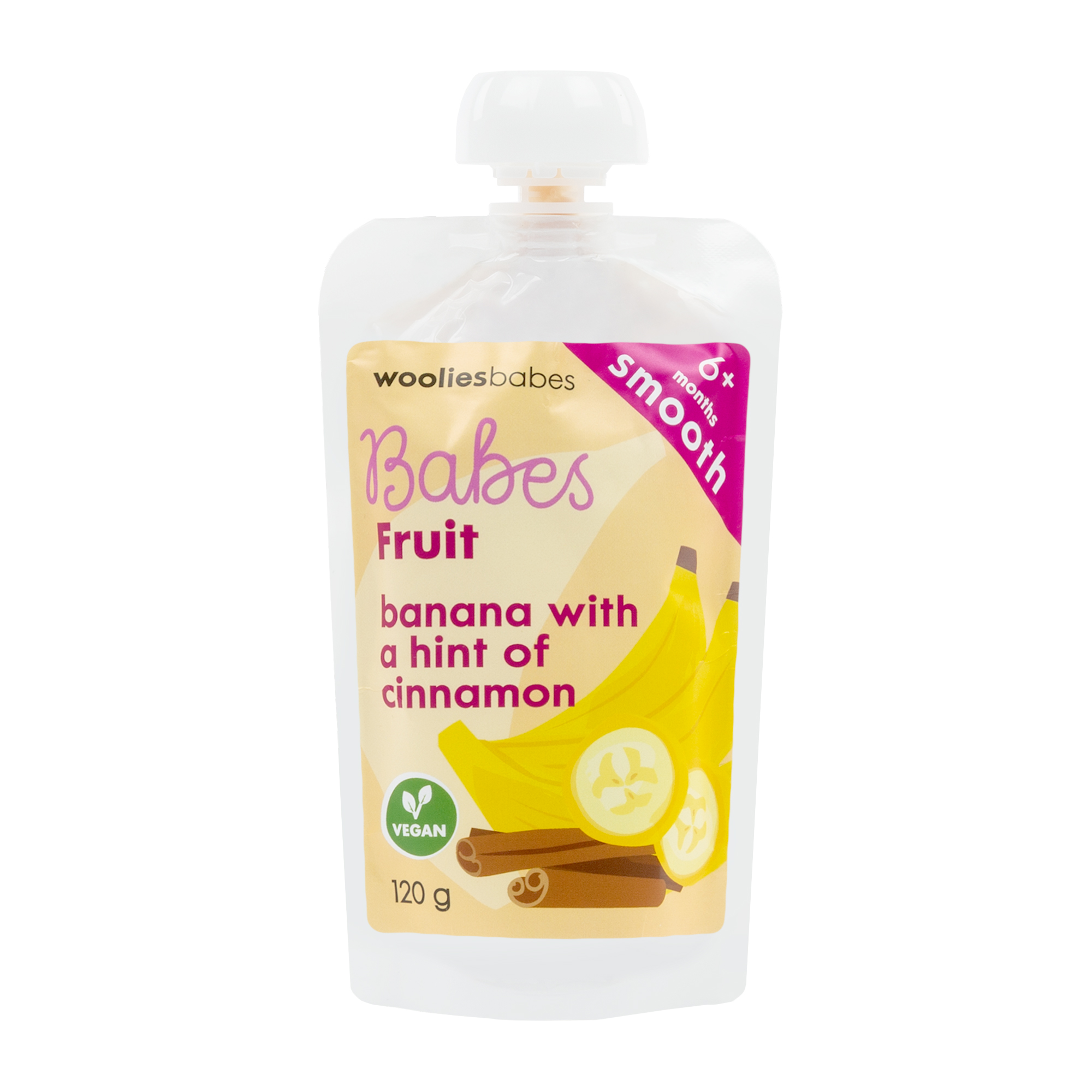Babes Fruit Banana With a Hint of Cinnamon 120 g