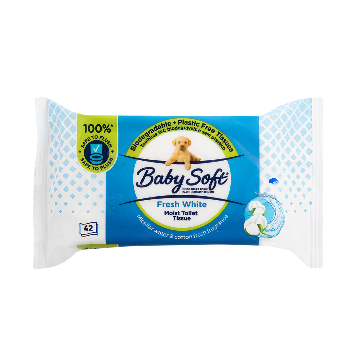 Baby Soft Flushable Toilet Tissue Wipes 42 pk Woolworths.co.za