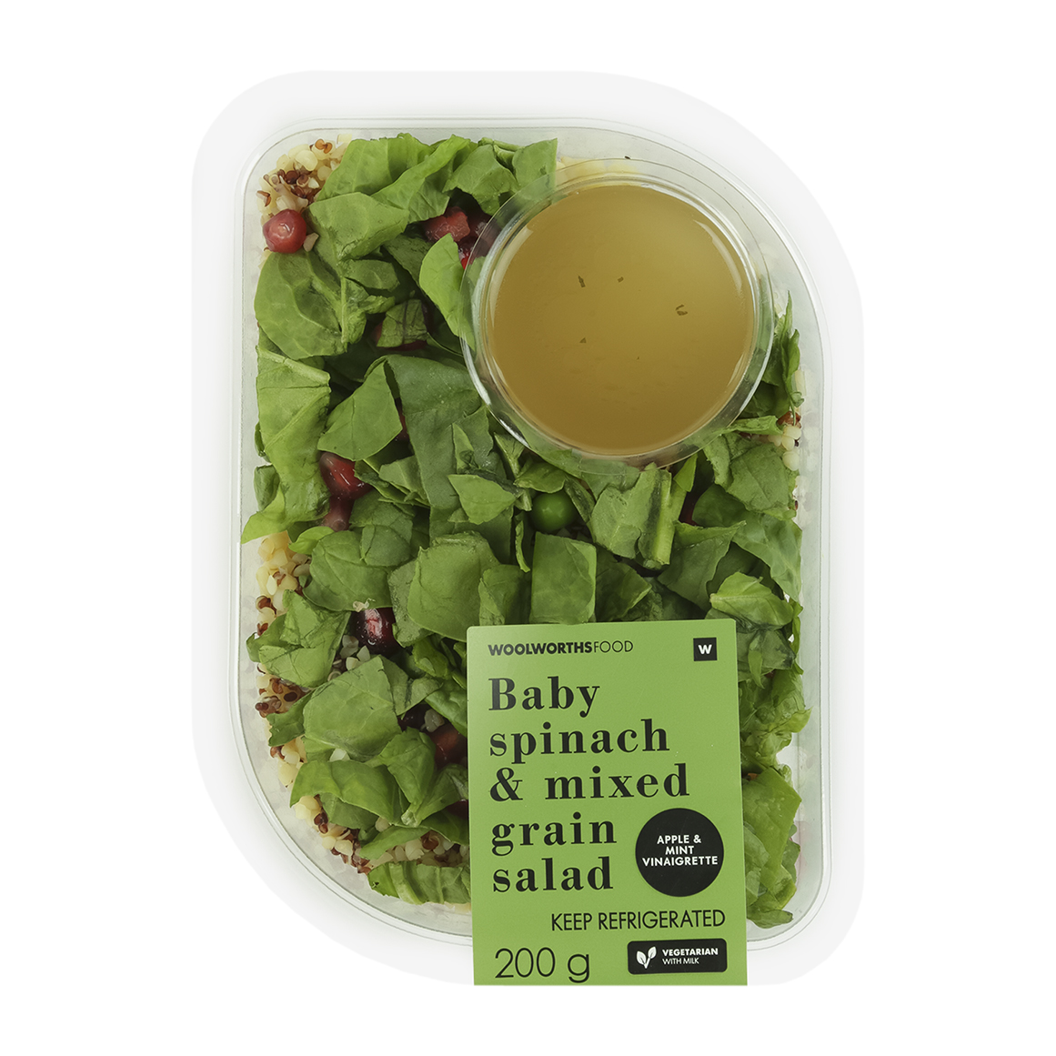 Baby Spinach & Mixed Grain Salad 200 g