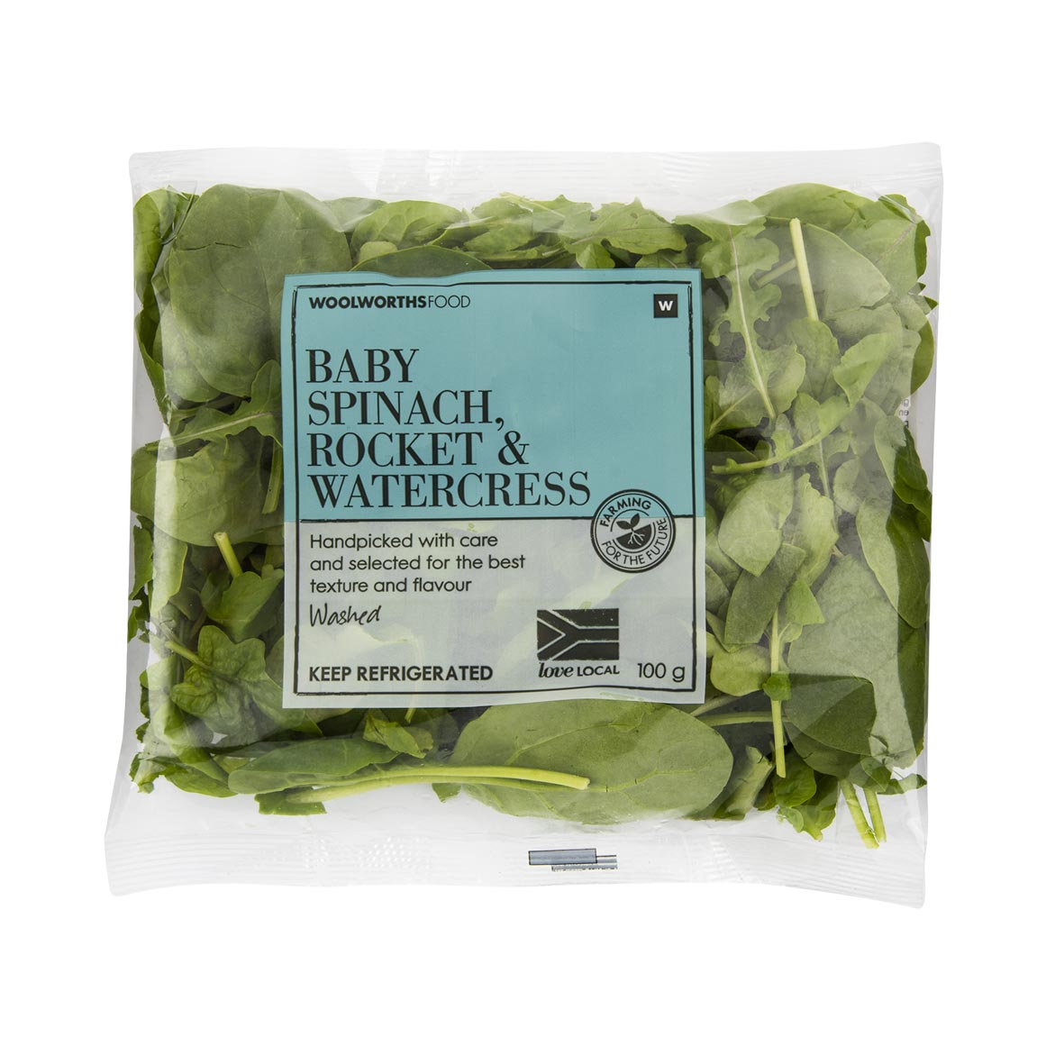 Baby Spinach, Rocket & Watercress Salad 100 g