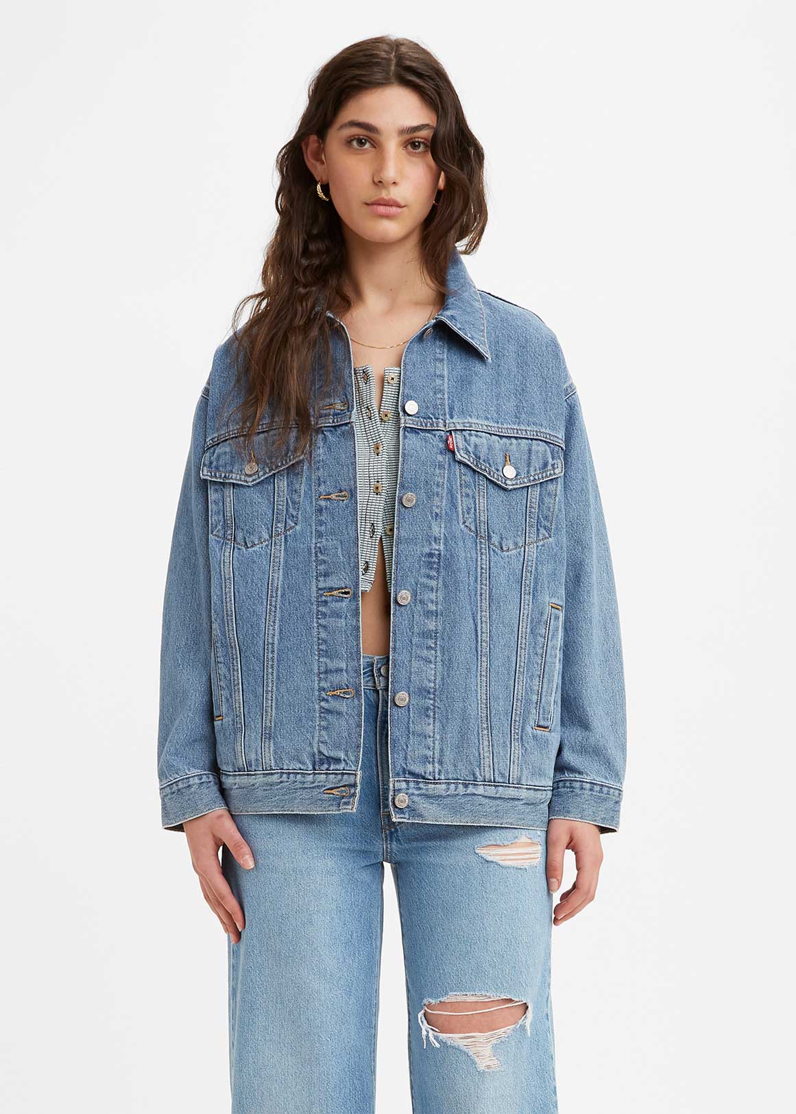 Baggy Trucker Jacket | Woolworths.co.za