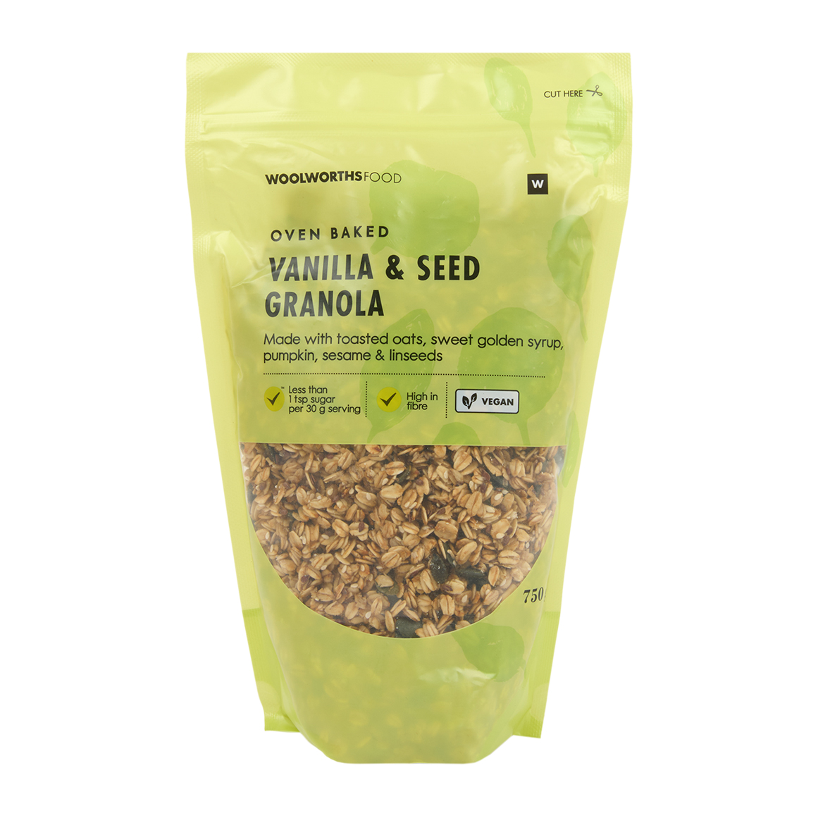 Baked Vanilla and Seed Granola 750 g