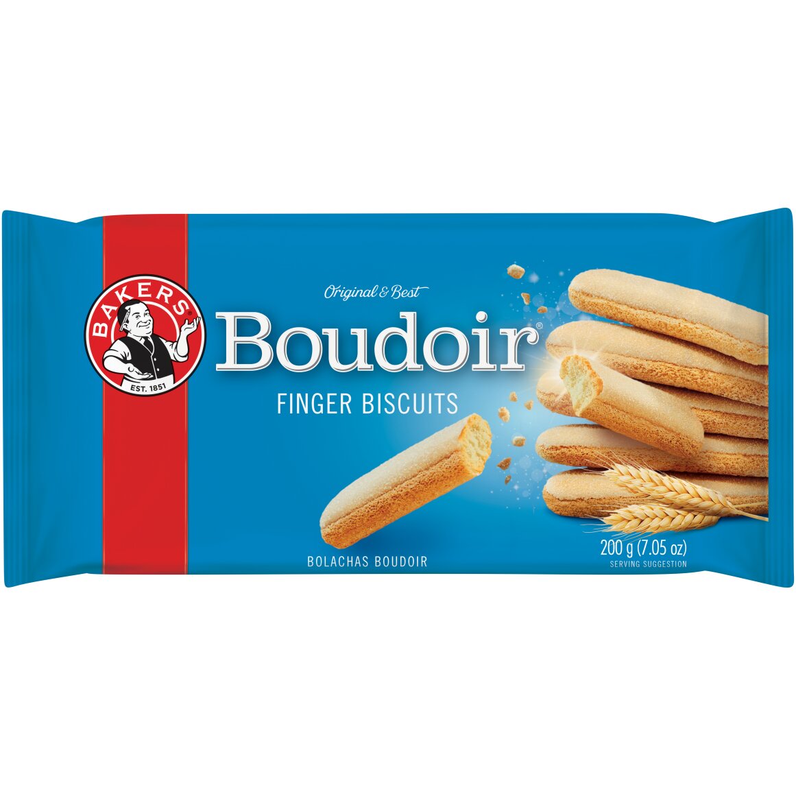 Bakers Boudoir Finger Biscuits 200 g