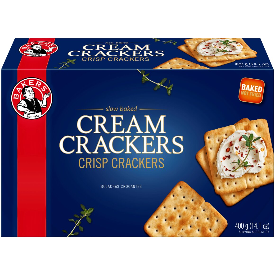 Bakers Cream Crackers 400 g