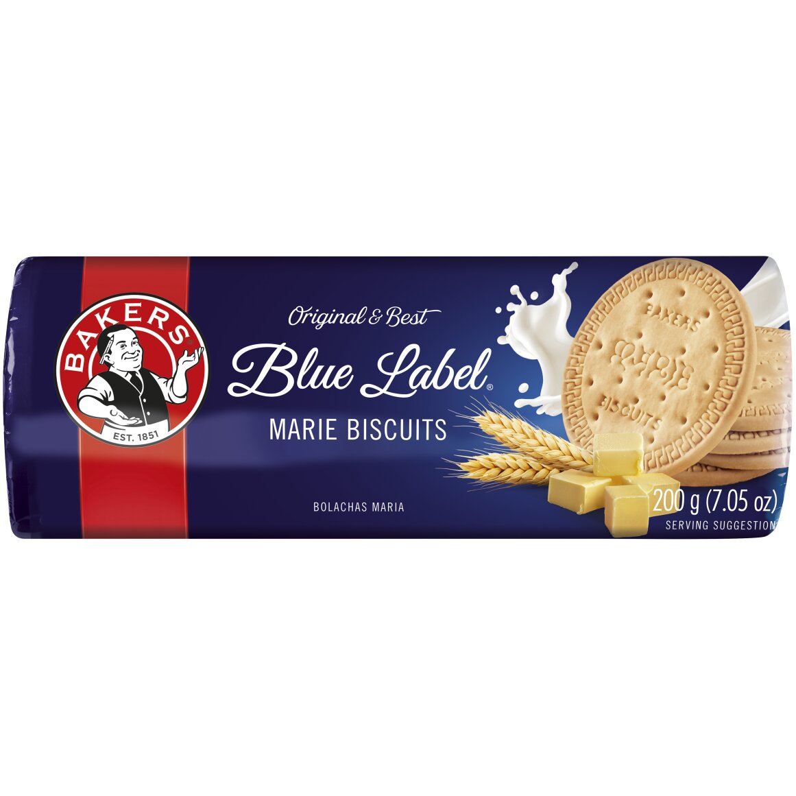 Blue Label Rusk Bakers Original Blue Label Marie Biscuits 200 g | Woolworths.co.za