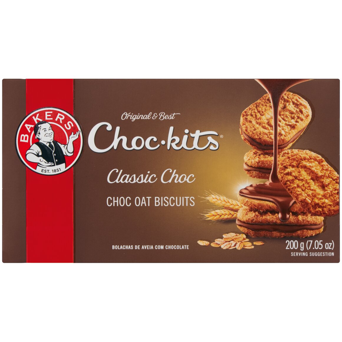 Bakers Original Choc-Kits 200 g