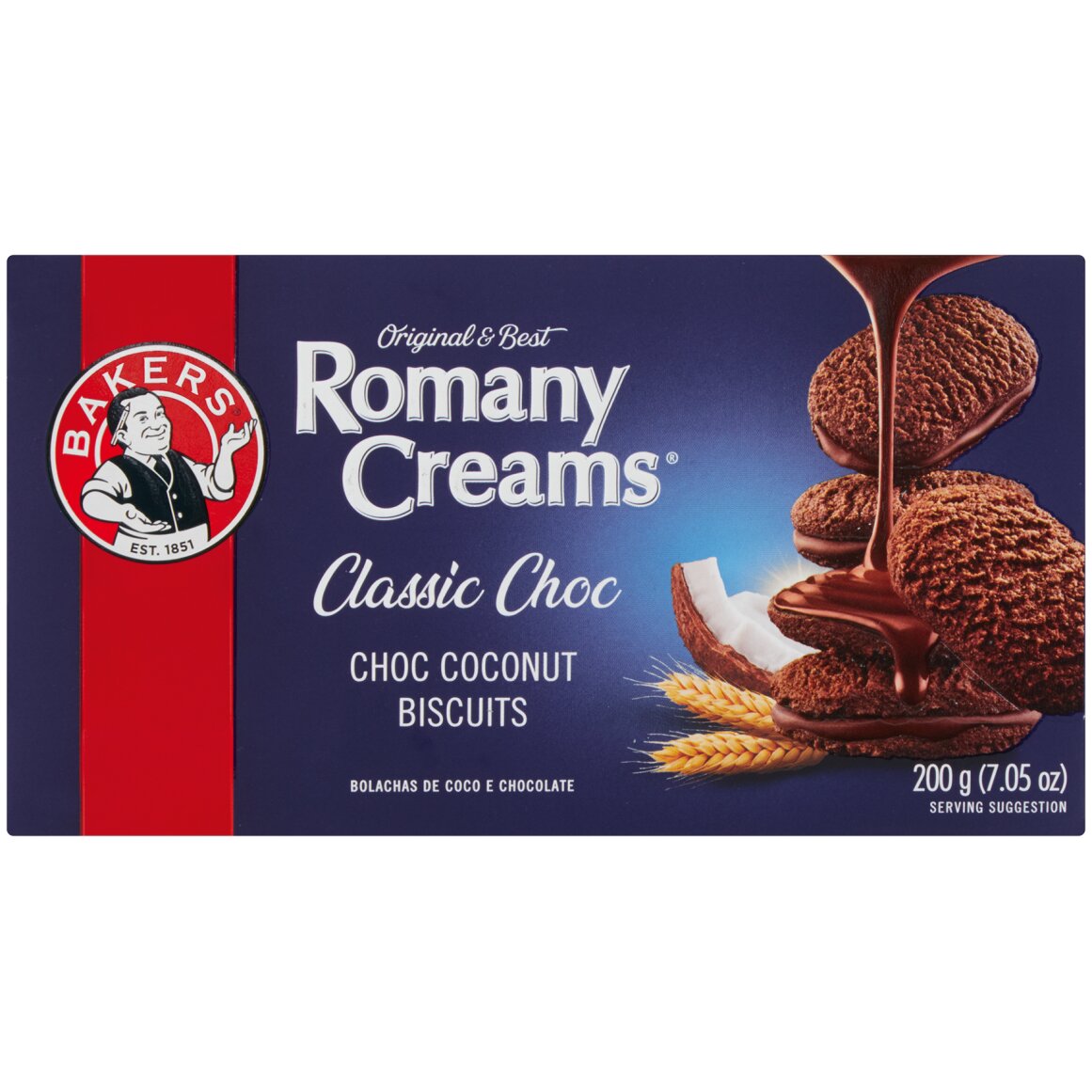 Bakers Original Classic Choc Romany Creams 200 g
