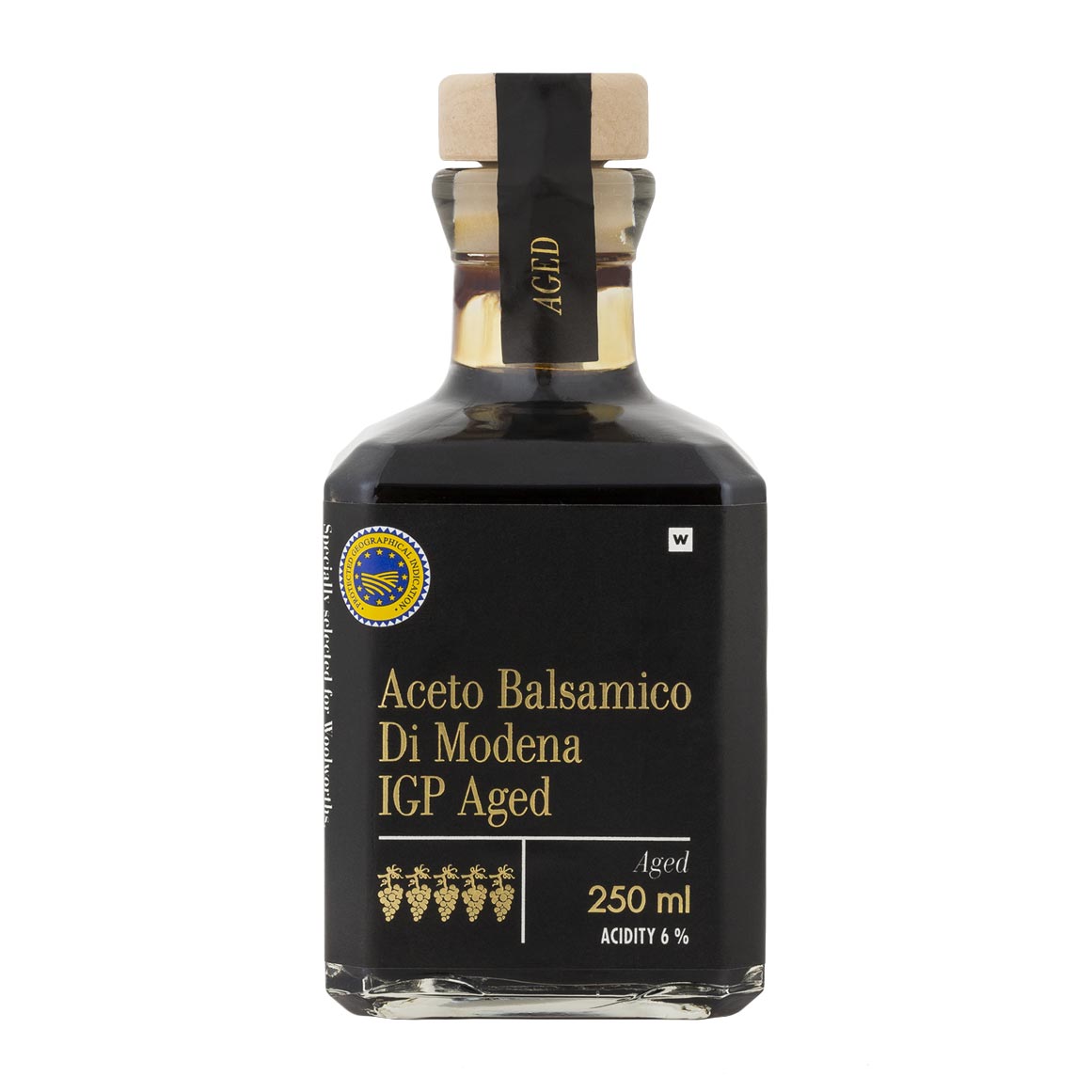 Balsamic Vinegar of Modena - IGP Aged - 5 grape 250 ml