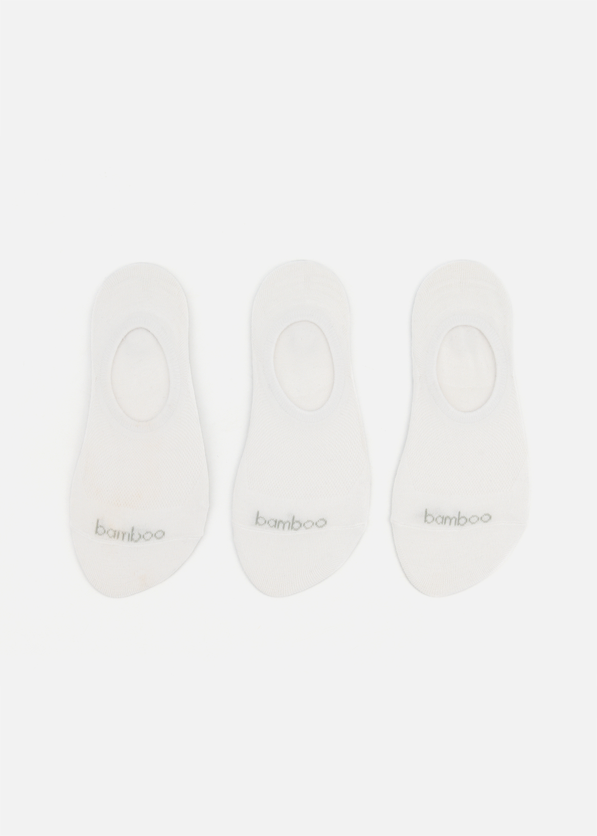 Bamboo Rich Invisible Socks 3 Pack