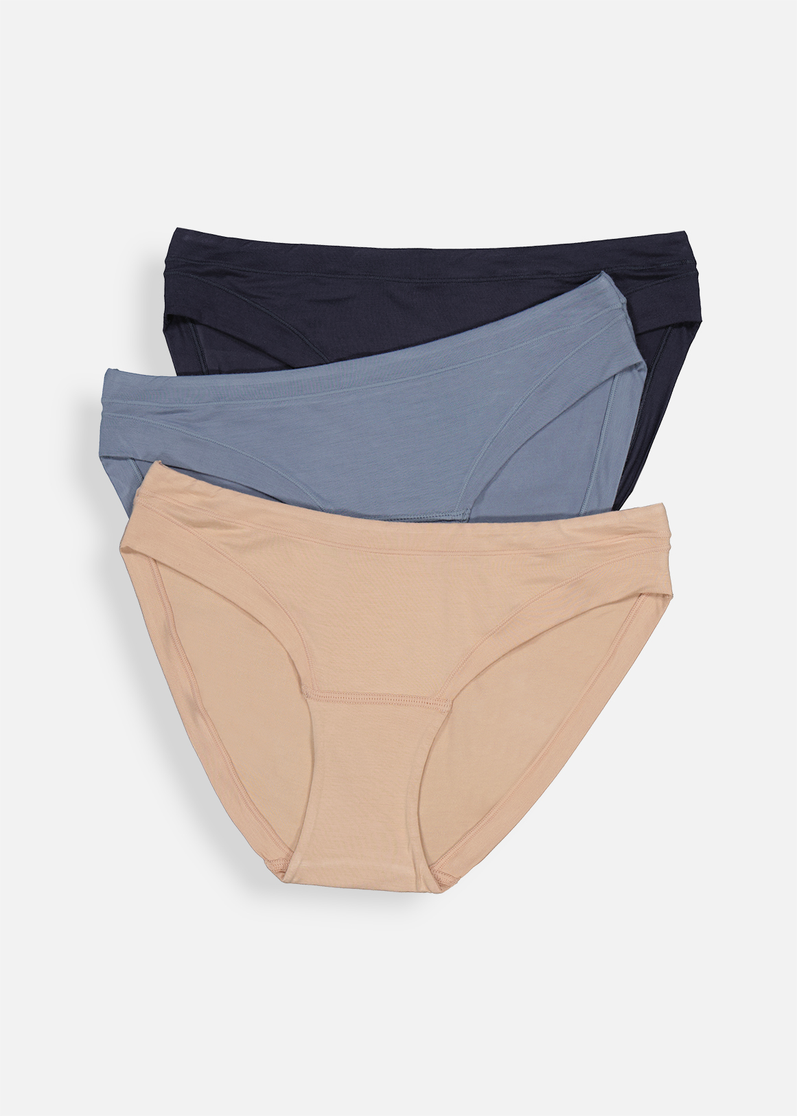 Bamboo Stretch Bikinis 3 Pack