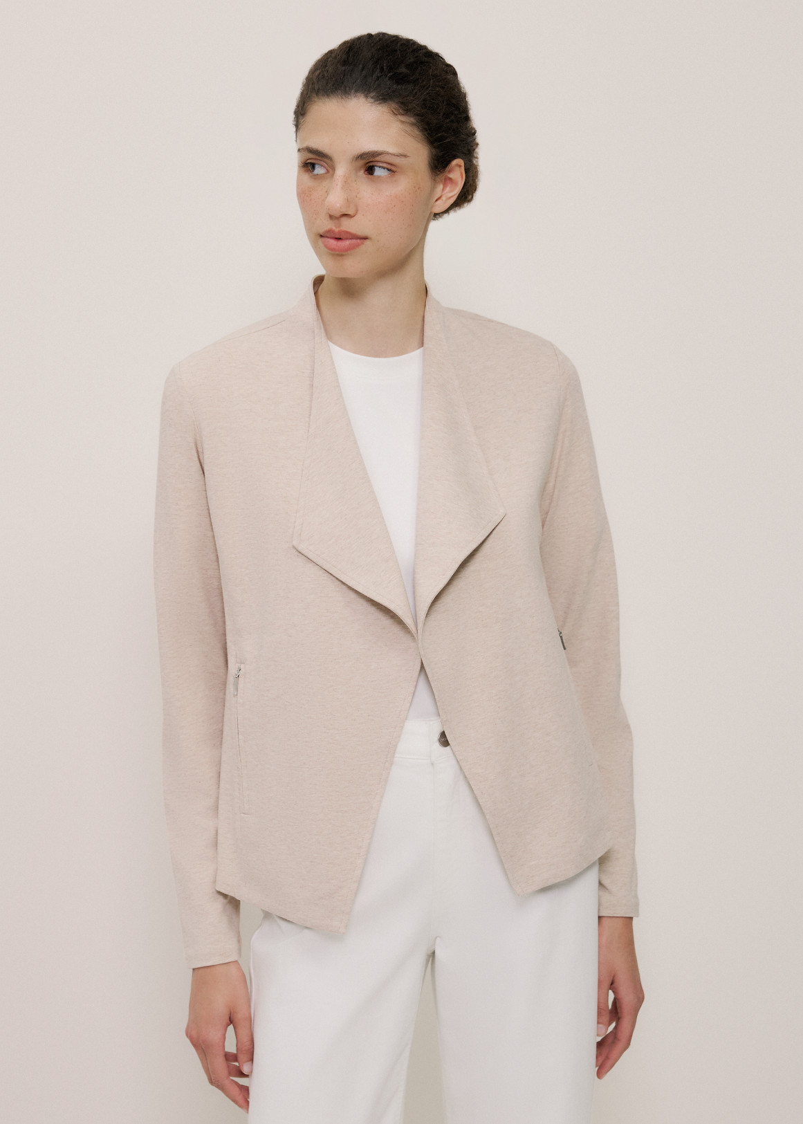Bamboo Viscose Marle Jacket