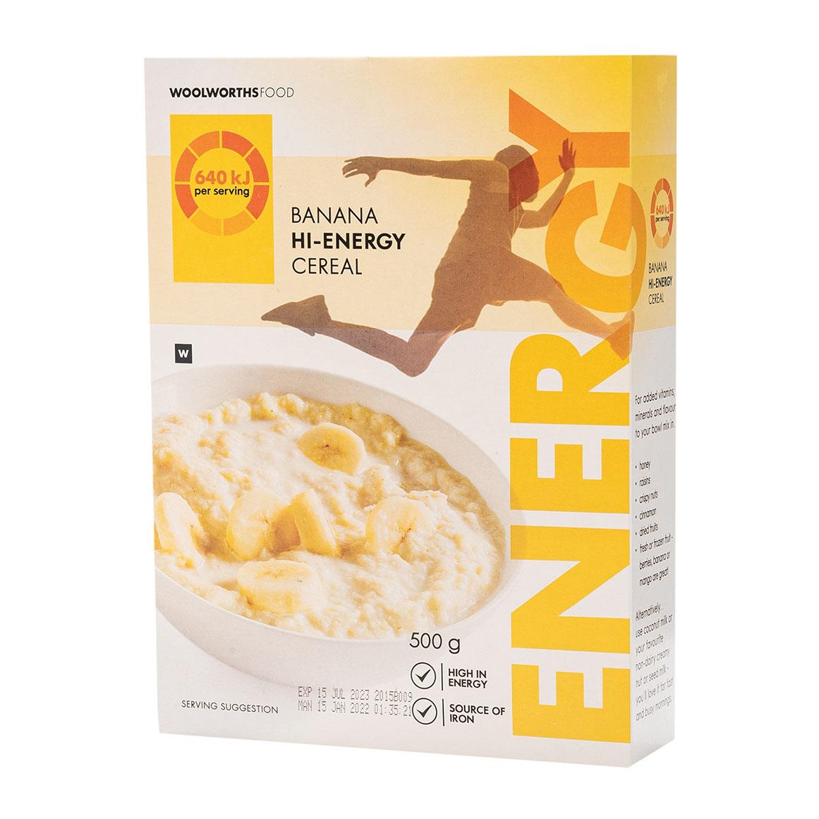 Banana Flavoured Hi-Energy Cereal 500 g
