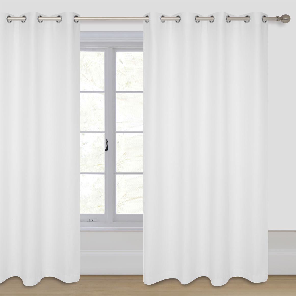 Barkweave Eyelet Curtain 223x140cm | Woolworths.co.za