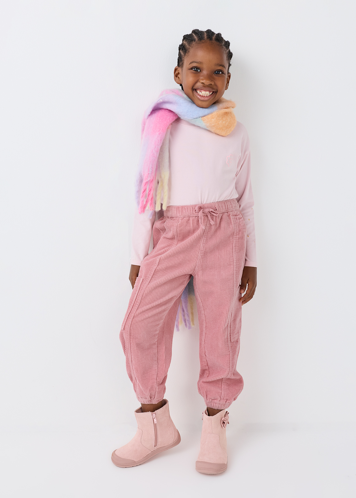 Barrel Utility Cotton Corduroy Pants
