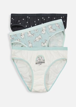 Little Star Organic Toddler Girl Brief Underwear Panties,10PK, Sizes 2T-5T