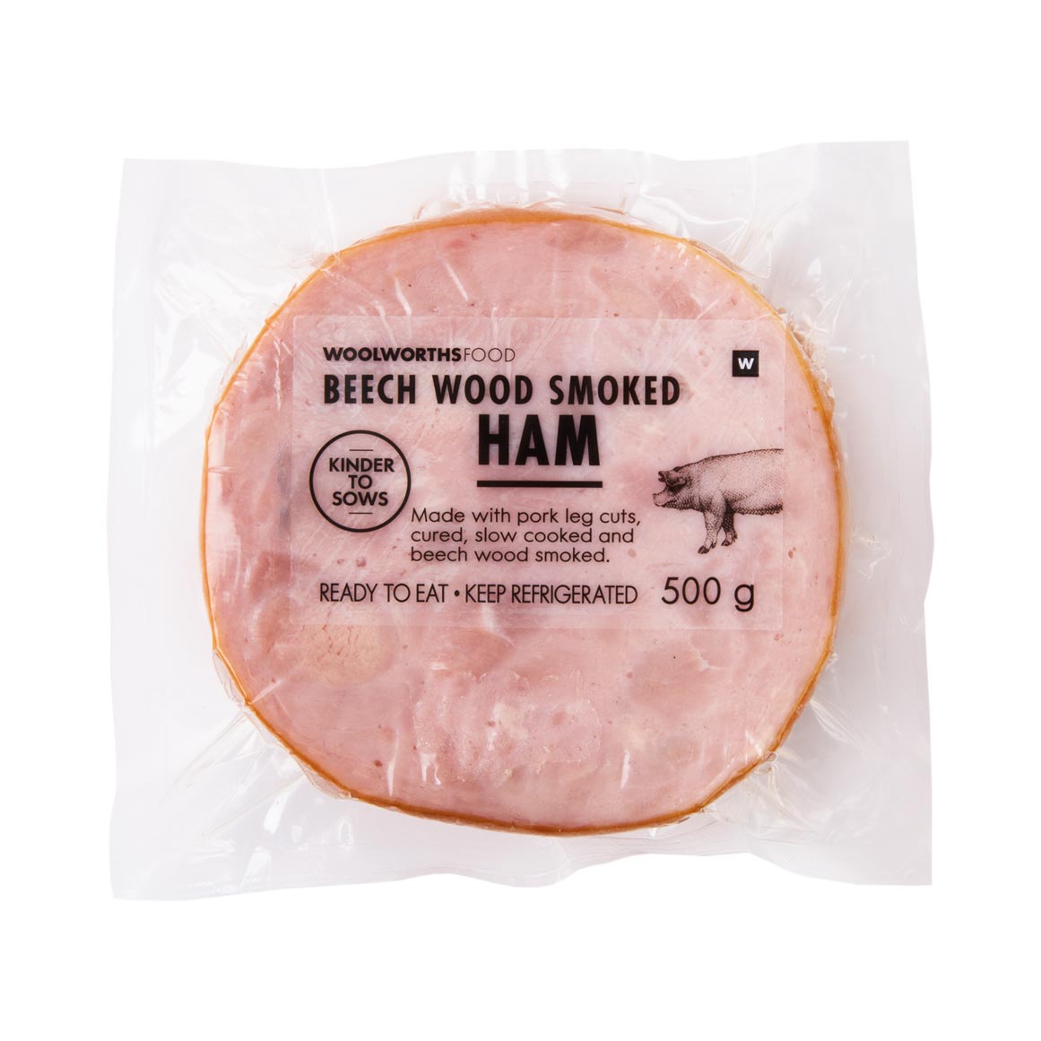 Beech Wood Smoked Ham 500 g | Woolworths.co.za