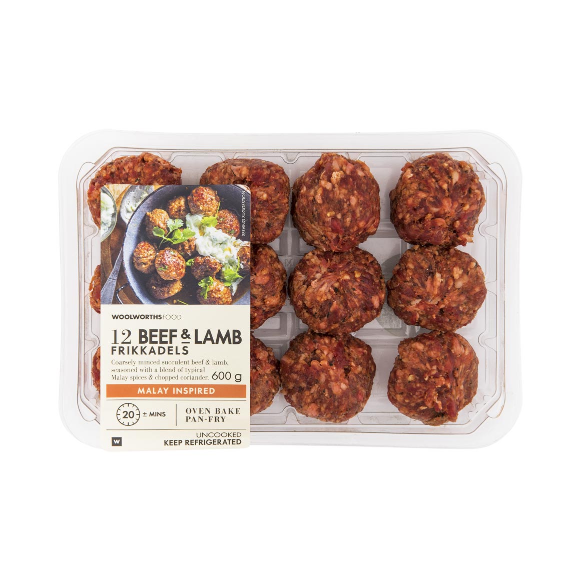 Beef & Lamb Frikkadels 600 g