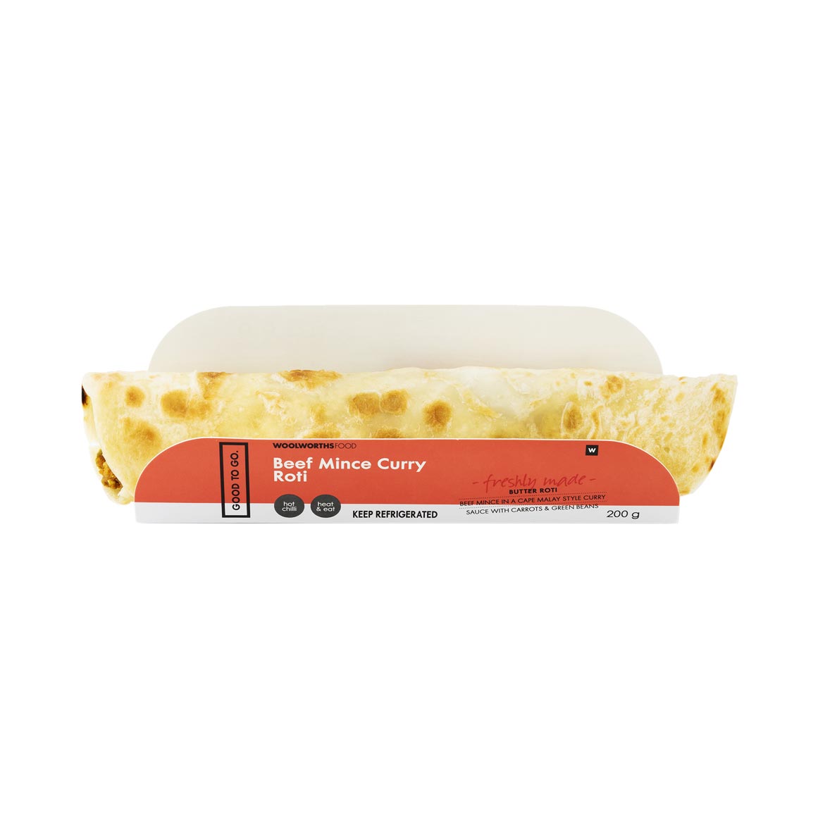 Beef Mince Curry Roti 200 g | Woolworths.co.za