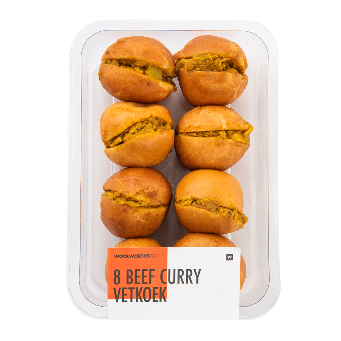 Beef Mince Curry Vetkoek 8 pk