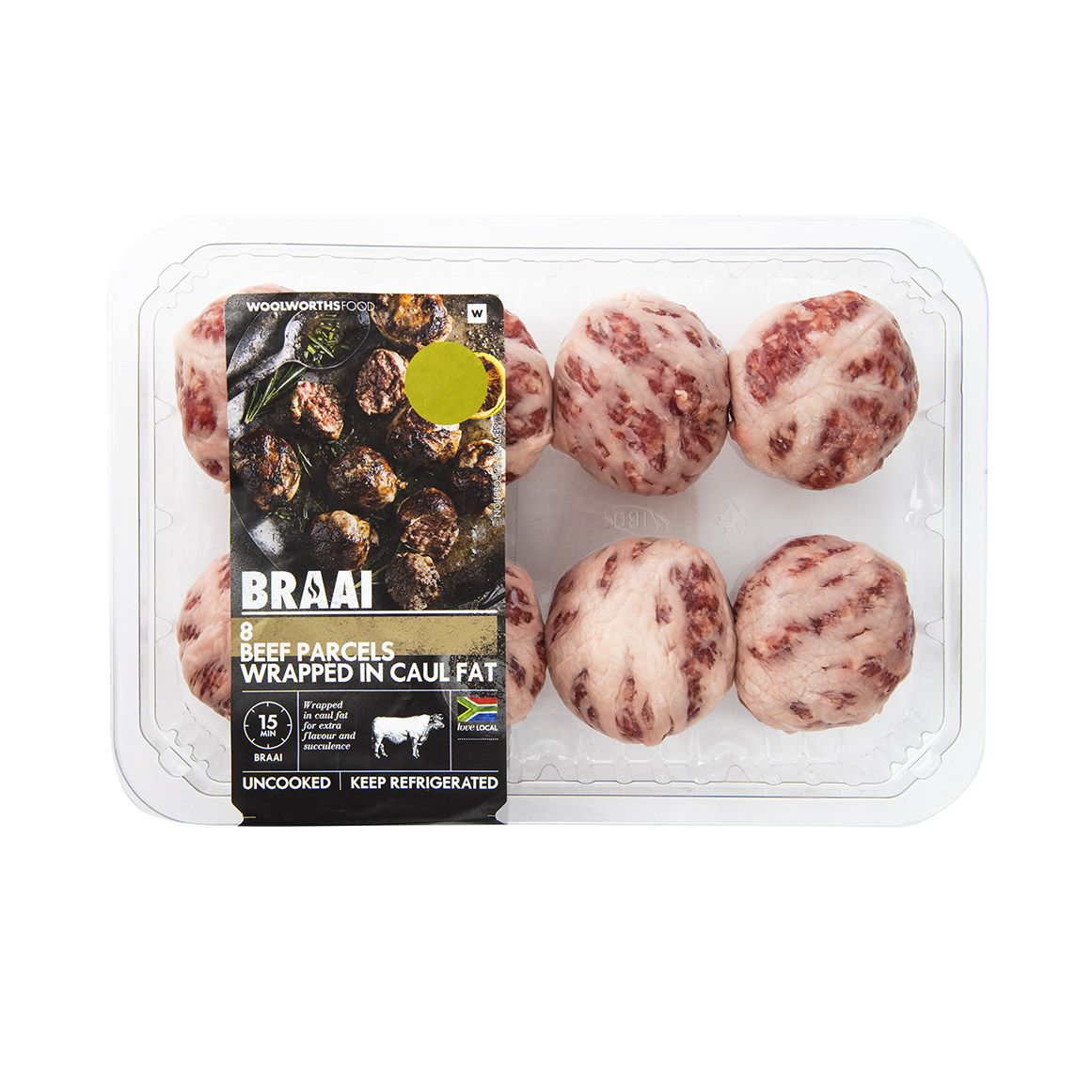 Beef Parcels Wrapped in Caul Fat Avg 600 g | Woolworths.co.za