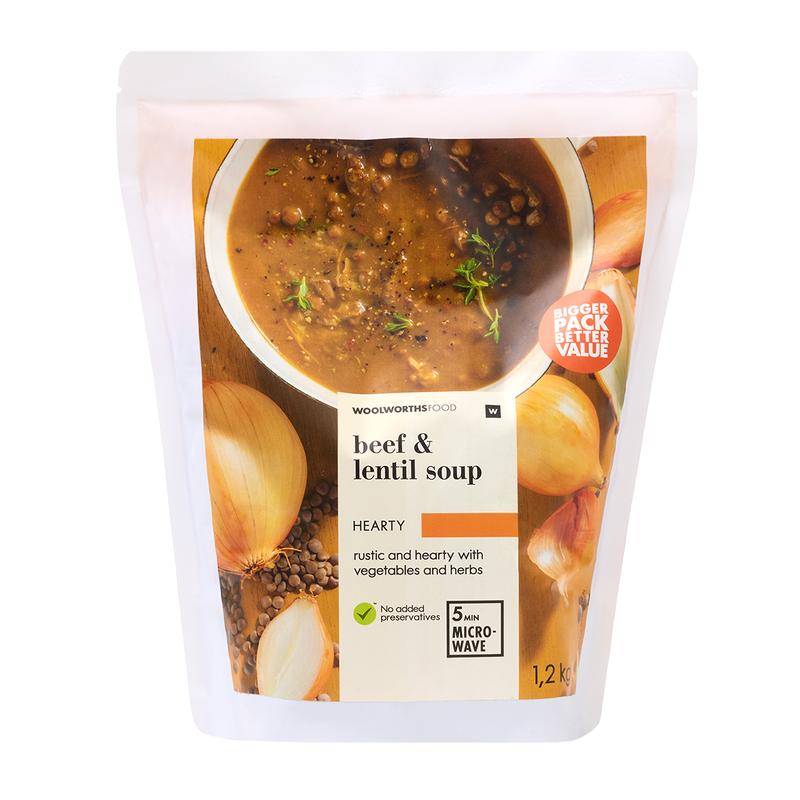 Beef and Lentil Soup 1.2 kg