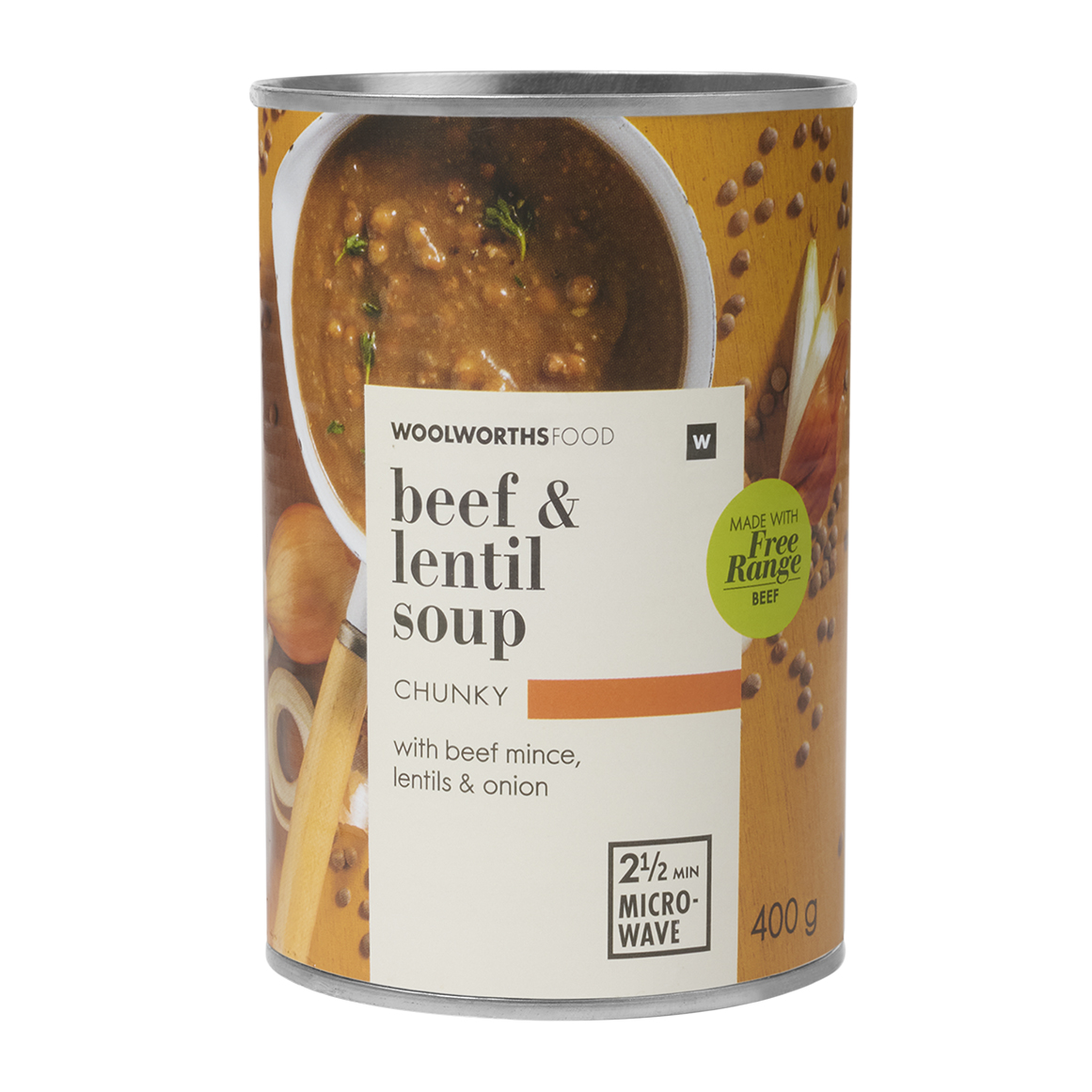 Beef and Lentil Soup 400 g