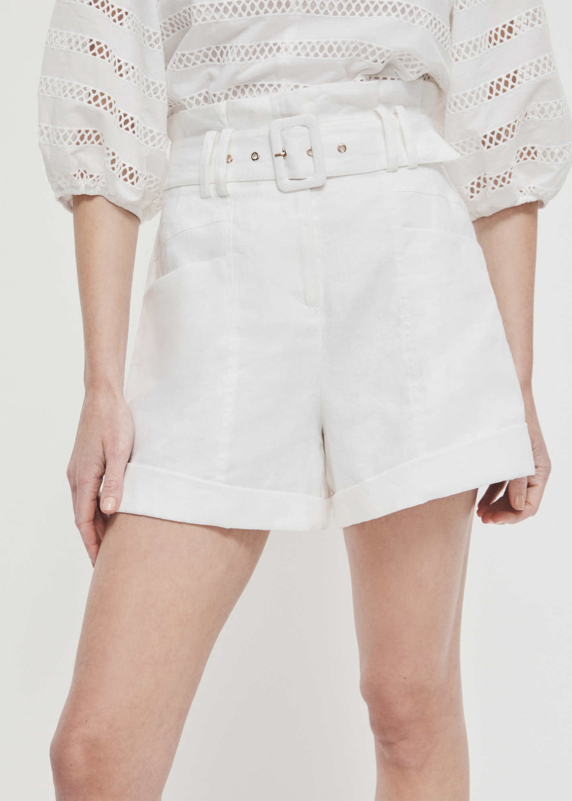 Belted Linen Short | Woolworths.co.za