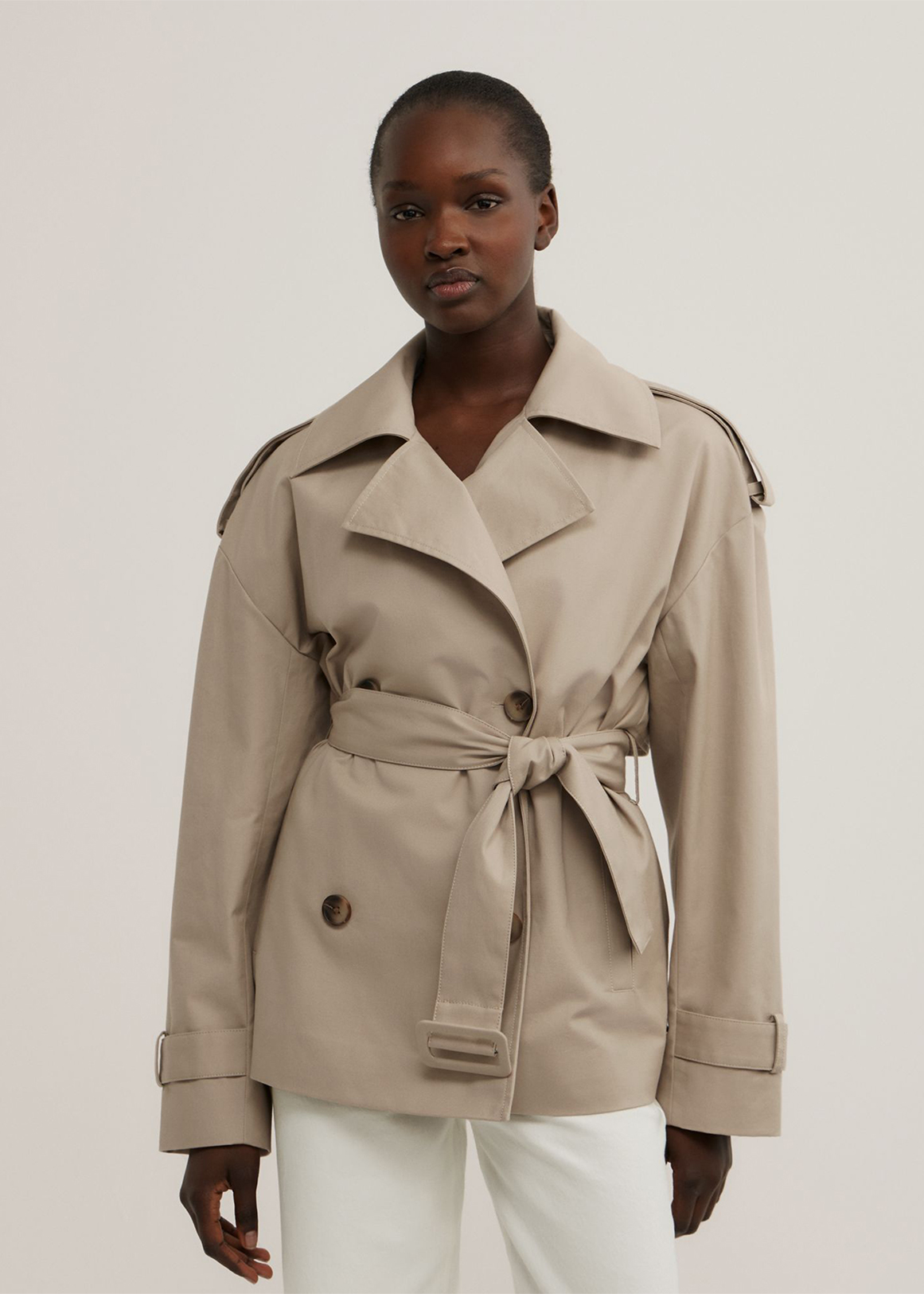 Belted Trench Coat