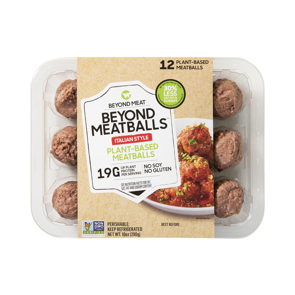 Beyond Meat Italian Style Plant Based Meatballs 12 Pk Za