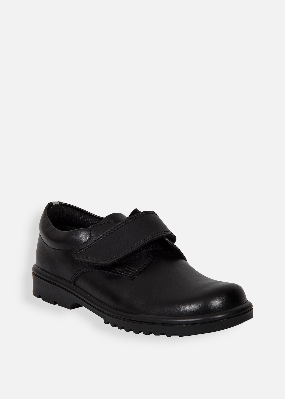 Black Leather School Shoes Size 8 1 Younger Boy BLACK 504172386 ?V=yI@h&o=eyJidWNrZXQiOiJ3dy1vbmxpbmUtaW1hZ2UtcmVzaXplIiwia2V5IjoiaW1hZ2VzL2VsYXN0aWNlcmEvcHJvZHVjdHMvaGVyby8yMDIyLTAzLTA0LzUwNDE3MjM4Nl9CTEFDS19oZXJvLmpwZyJ9&