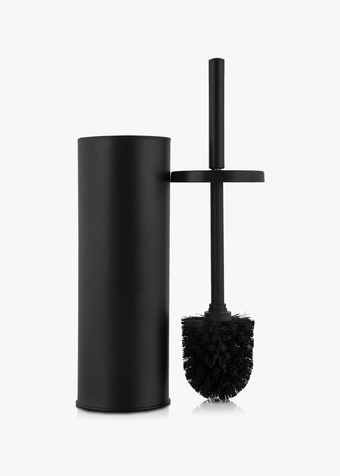 Black Matte Stainless Steel Toilet Brush & Holder Woolworths.co.za