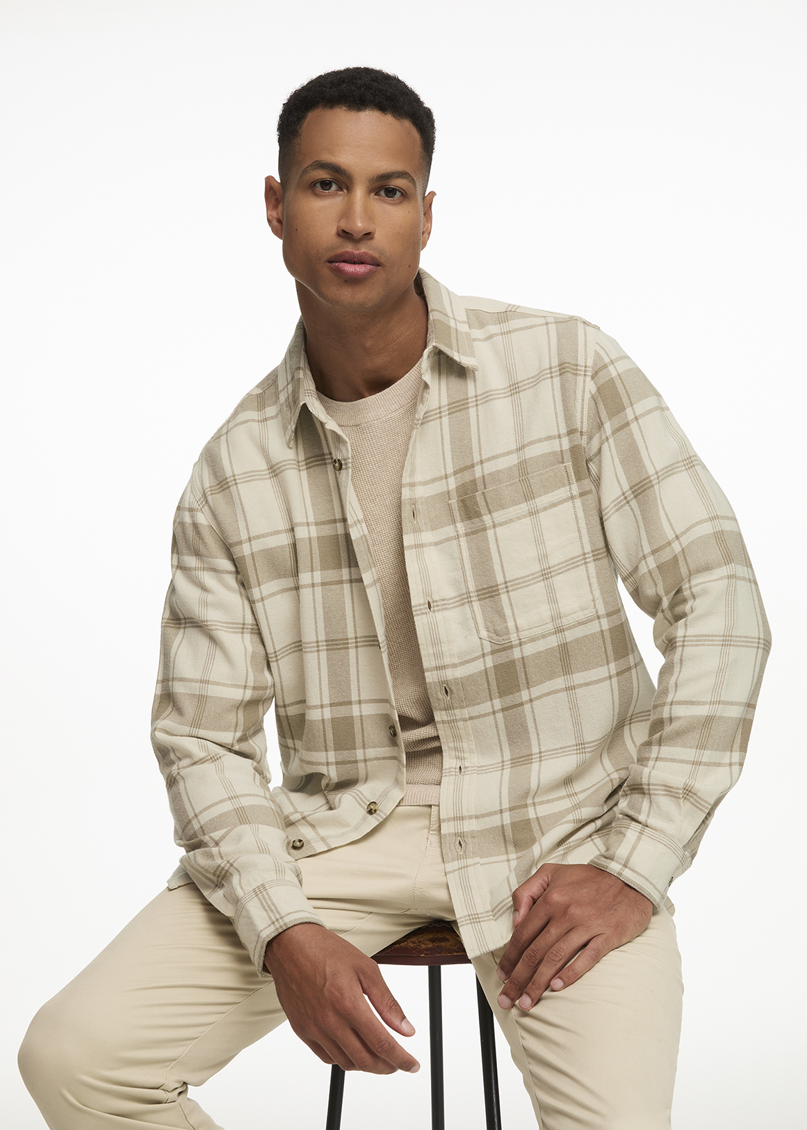 Block Check Flannel Shirt | Woolworths.co.za
