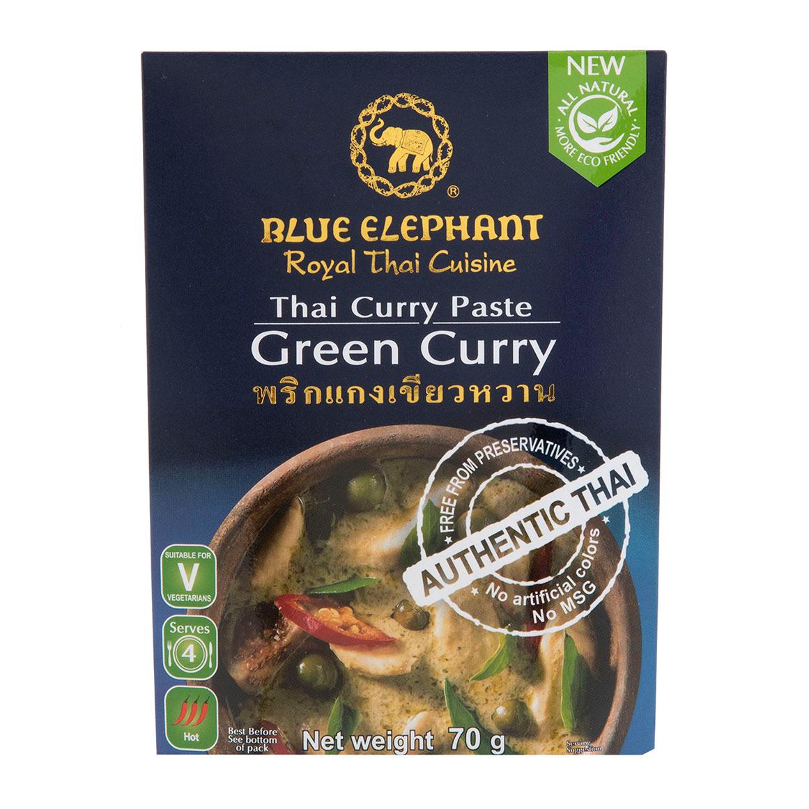 Blue Elephant Green Curry Paste 70 g