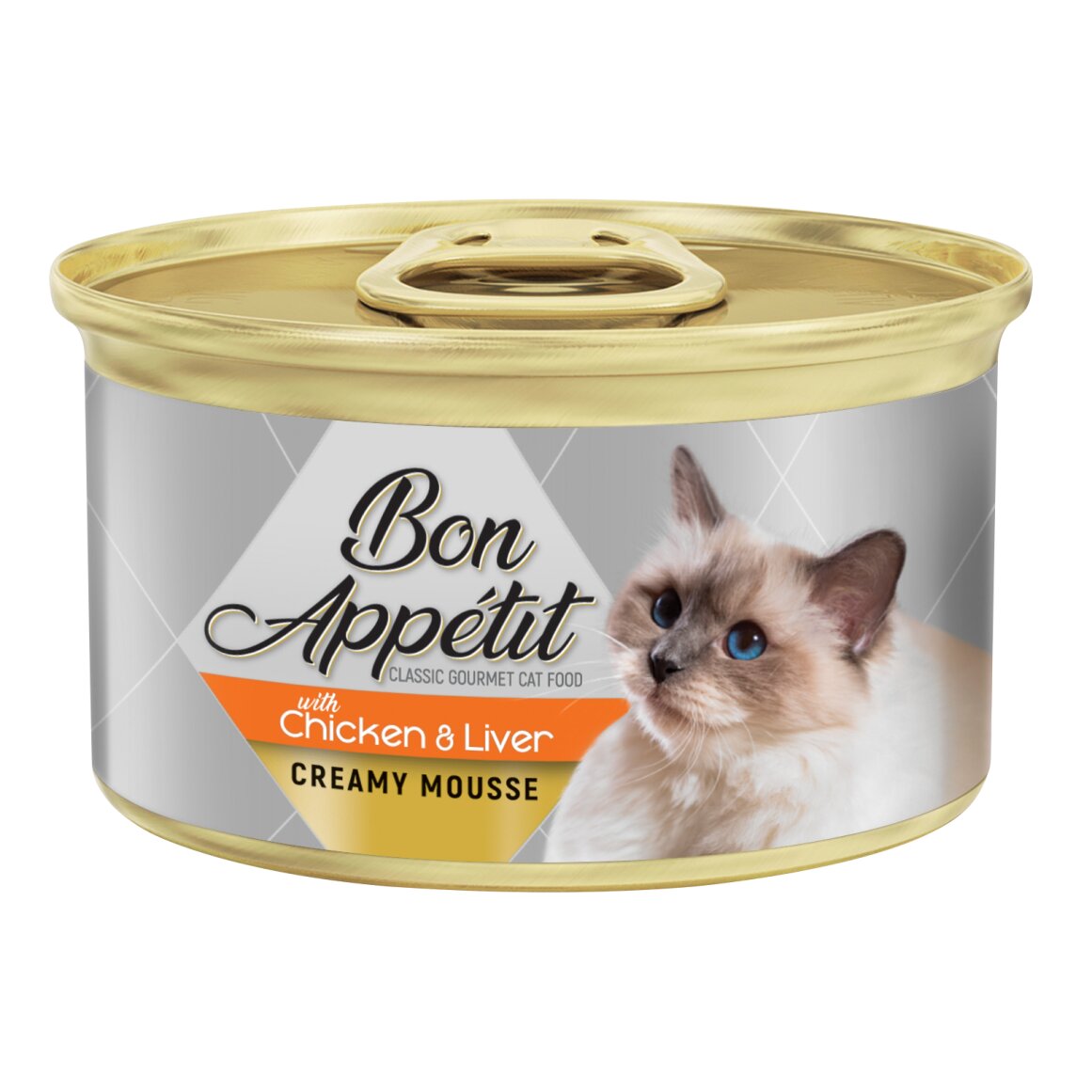 Bon Appétit Creamy Mousse Chicken and Liver Cat Food 85 g