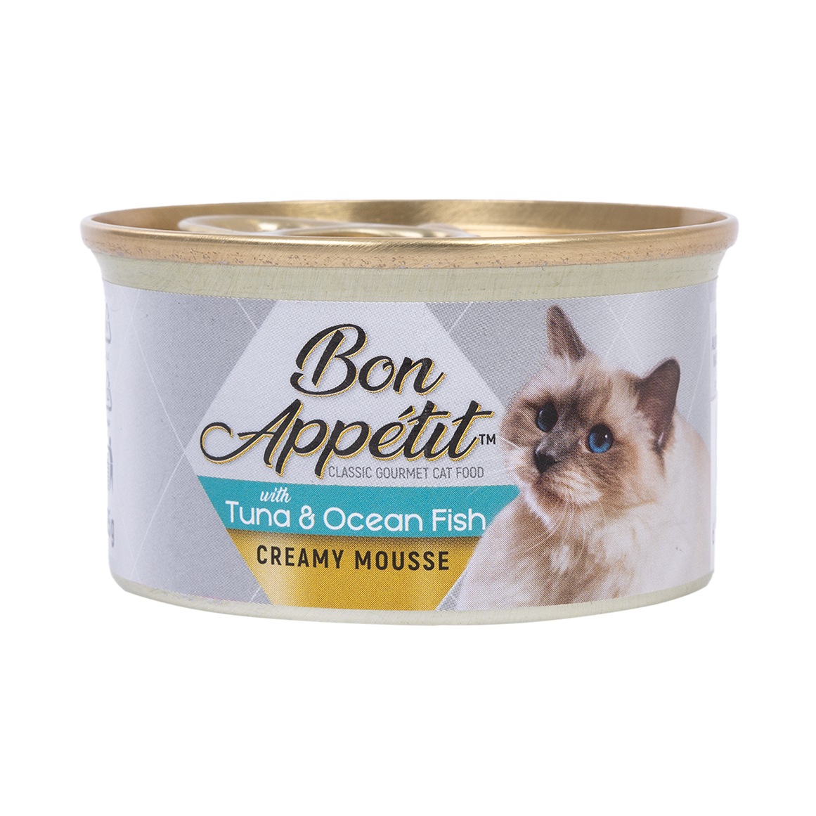 Bon Appétit Creamy Mousse Tuna and Ocean Fish Cat Food 85 g