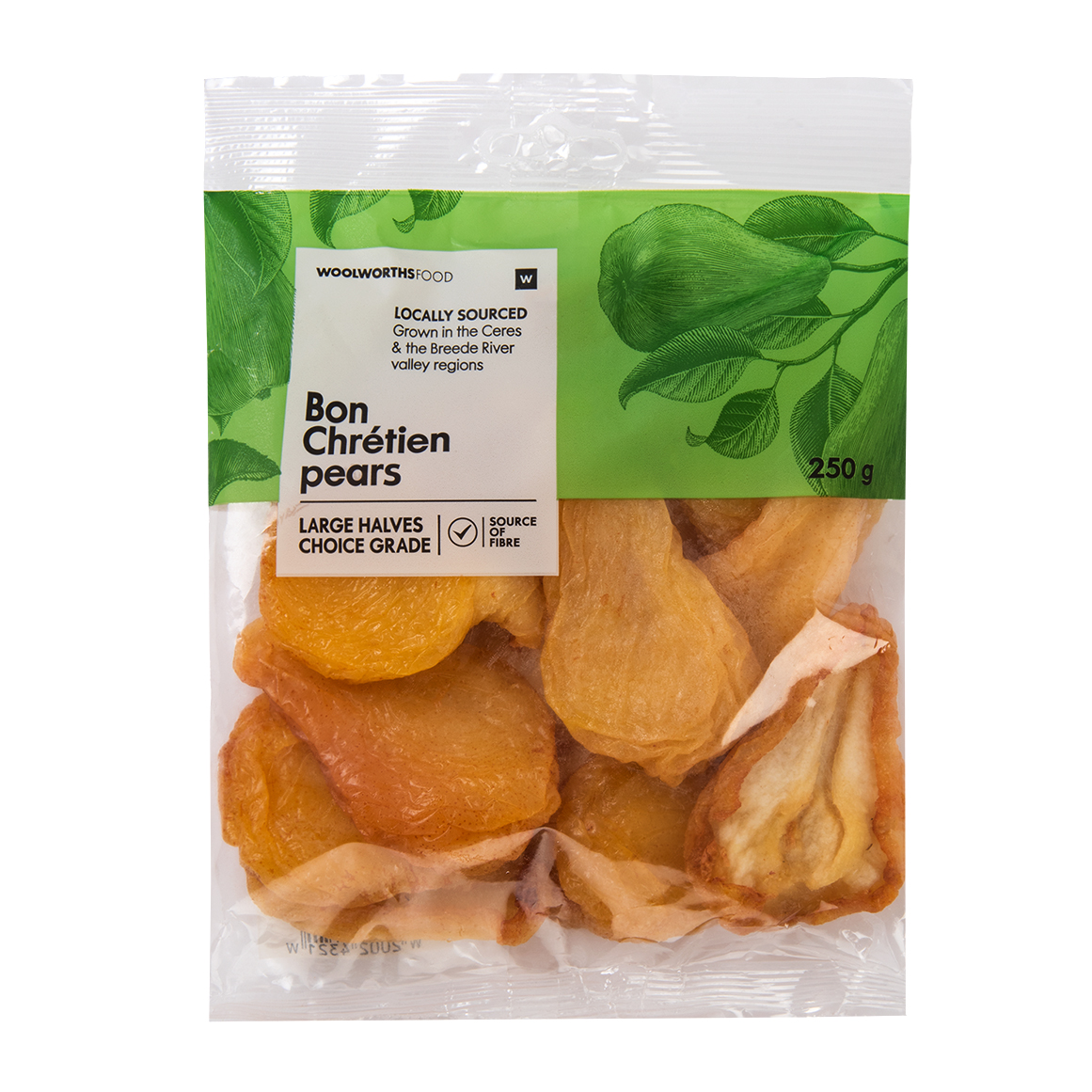 Bon Chrétien Pears Dried Fruit 250 g