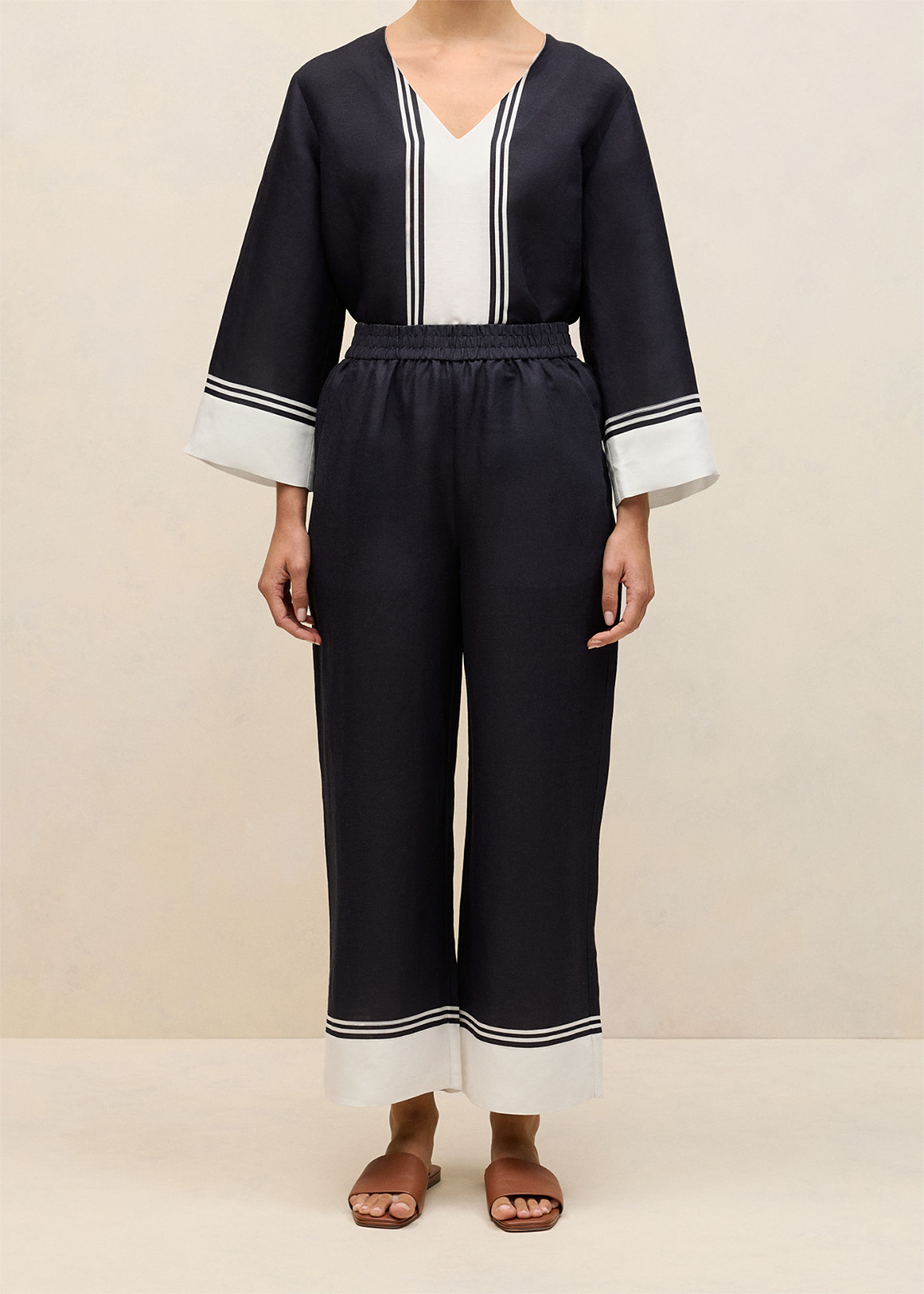 Border Print Pant