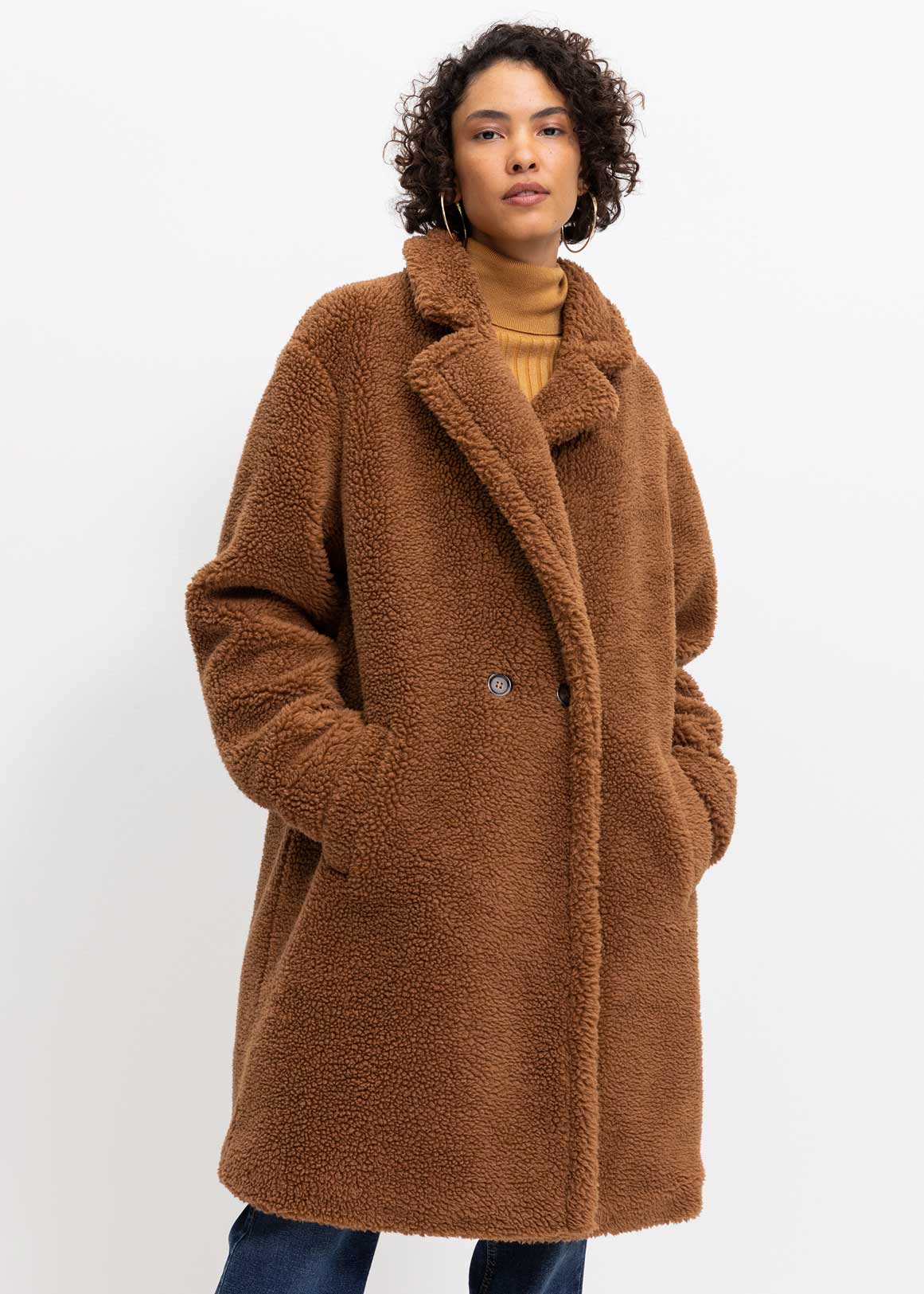 Borg Teddy Coat | Woolworths.co.za