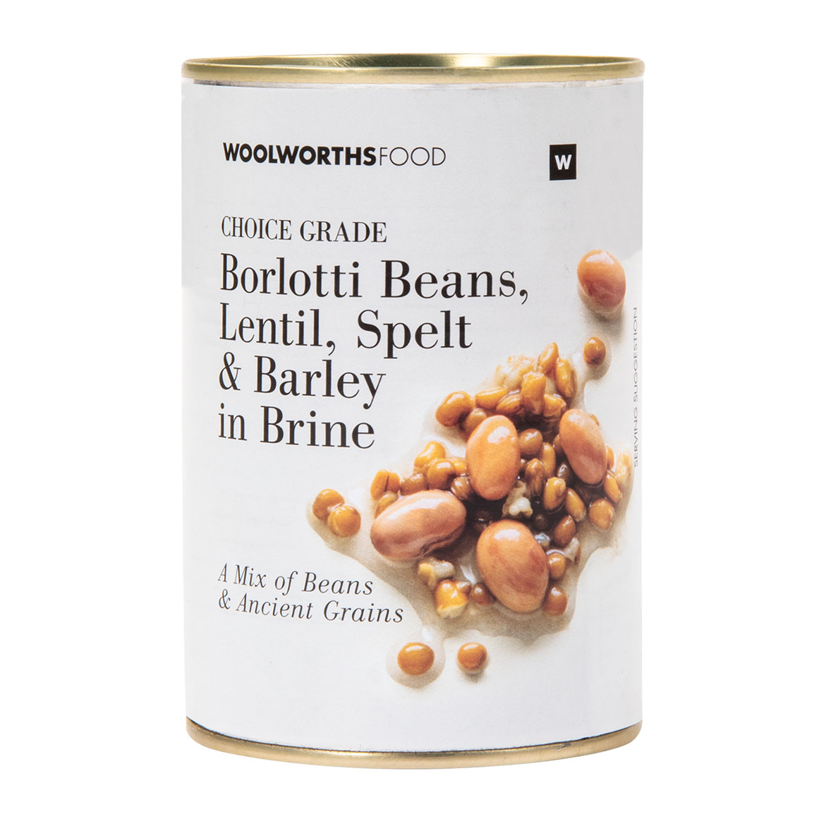 Photo of Borlotti Beans, Lentil, Spelt and Barley in Brine 410 g