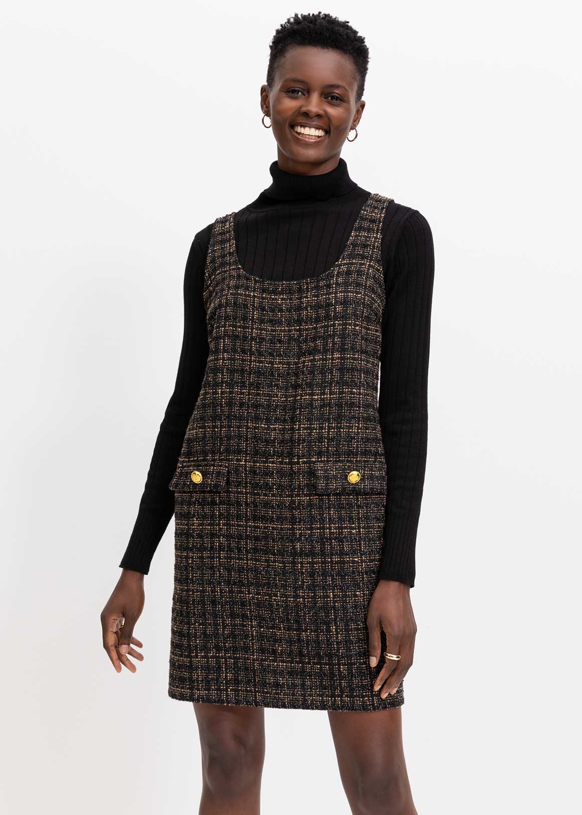 Boucle Pinafore | Woolworths.co.za