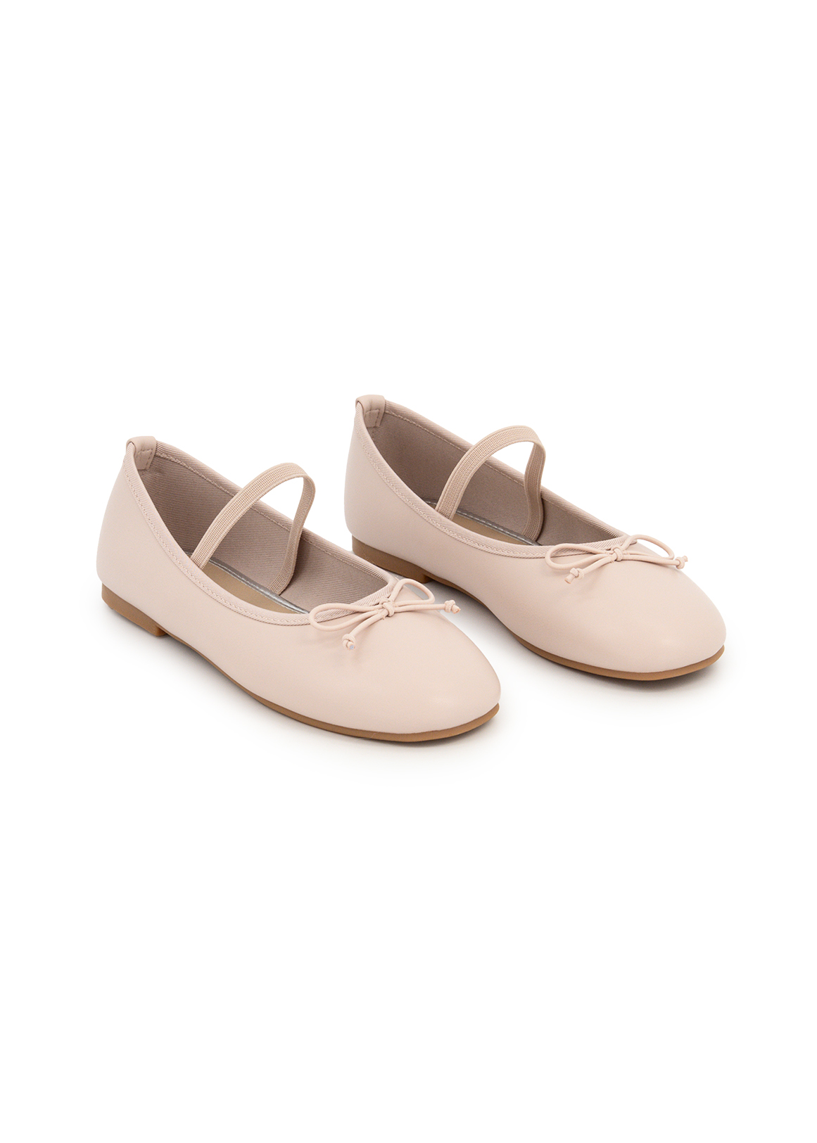 Bow Elastic Strap Square Toe Pumps (Size 5-13) Younger Girl