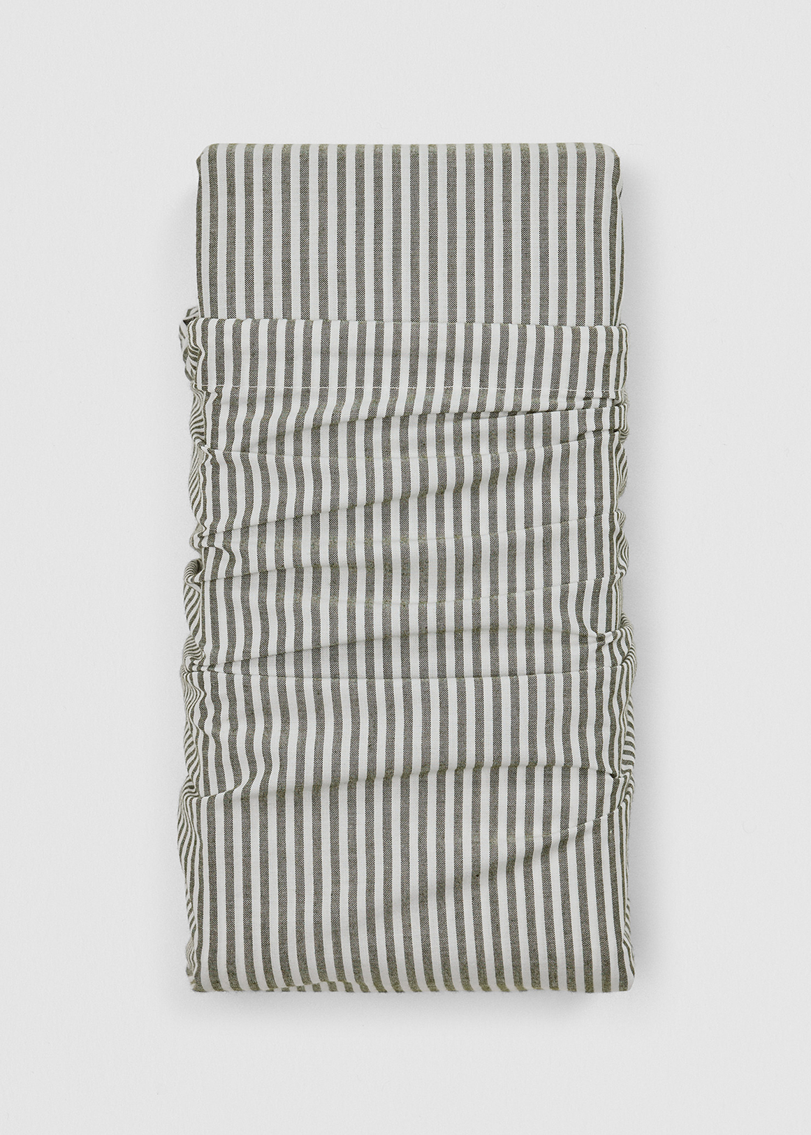 Brae Australian Cotton Stripe King Flat Sheet