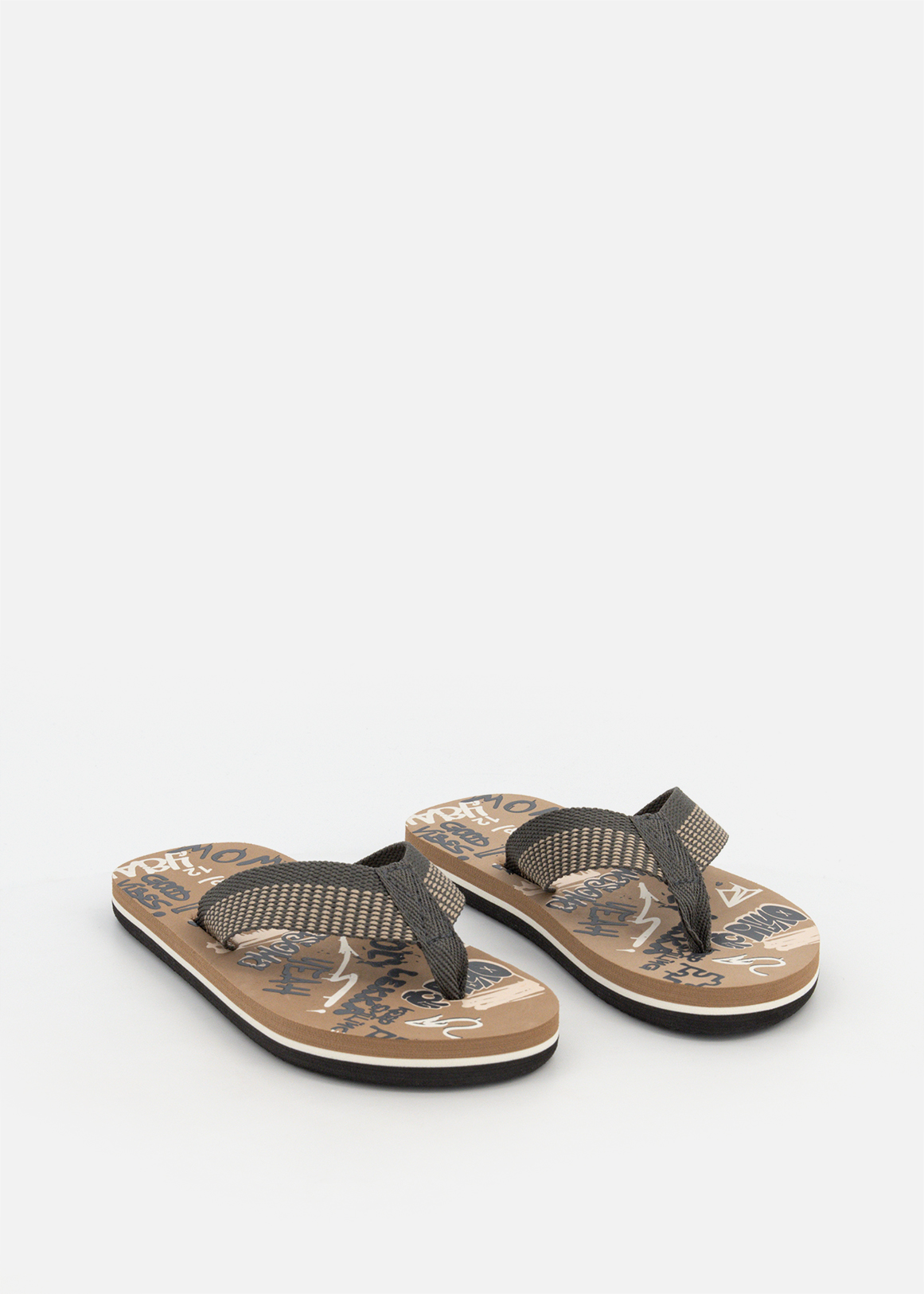 Braided Flip Flops(Size12-6) Older Boy