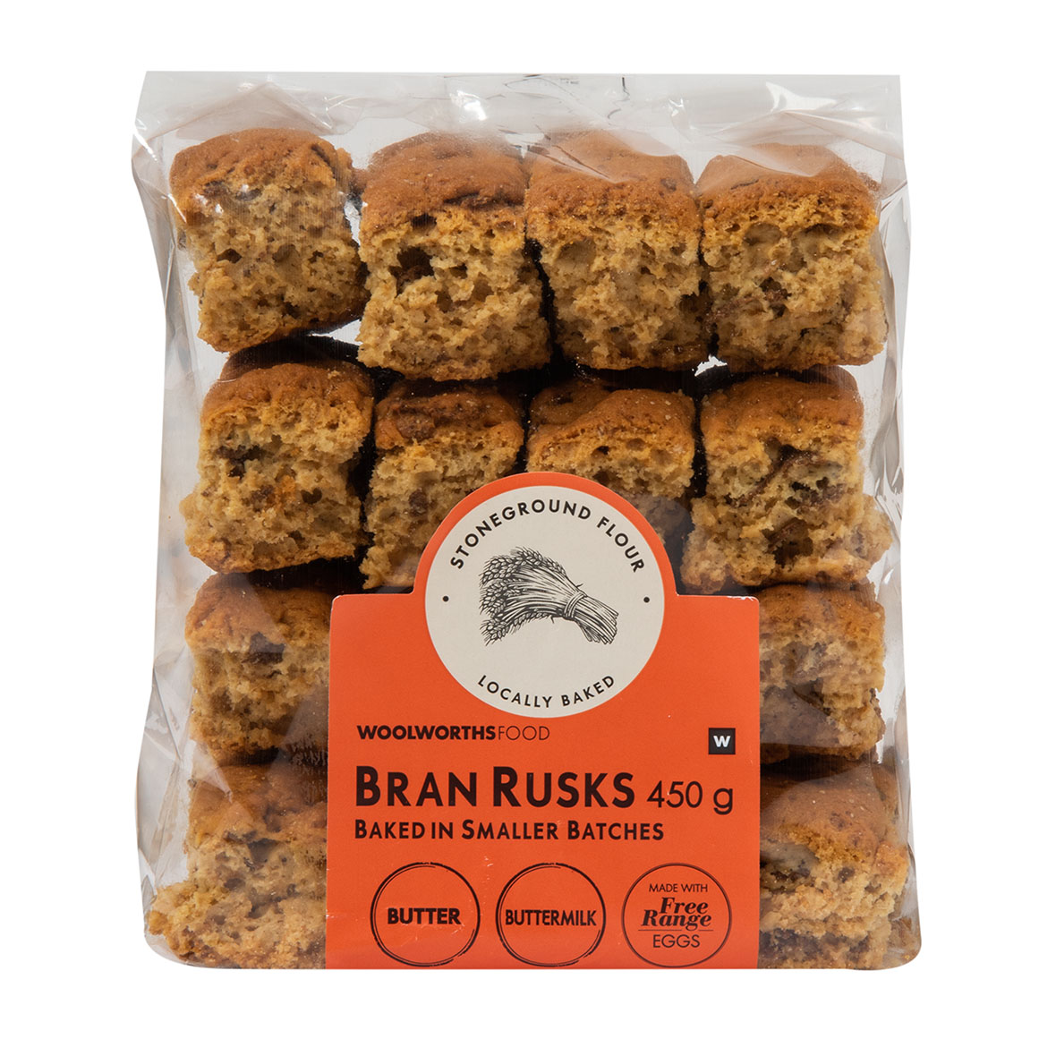 Banting Rusk's Bran Rusks 450 g | Woolworths.co.za