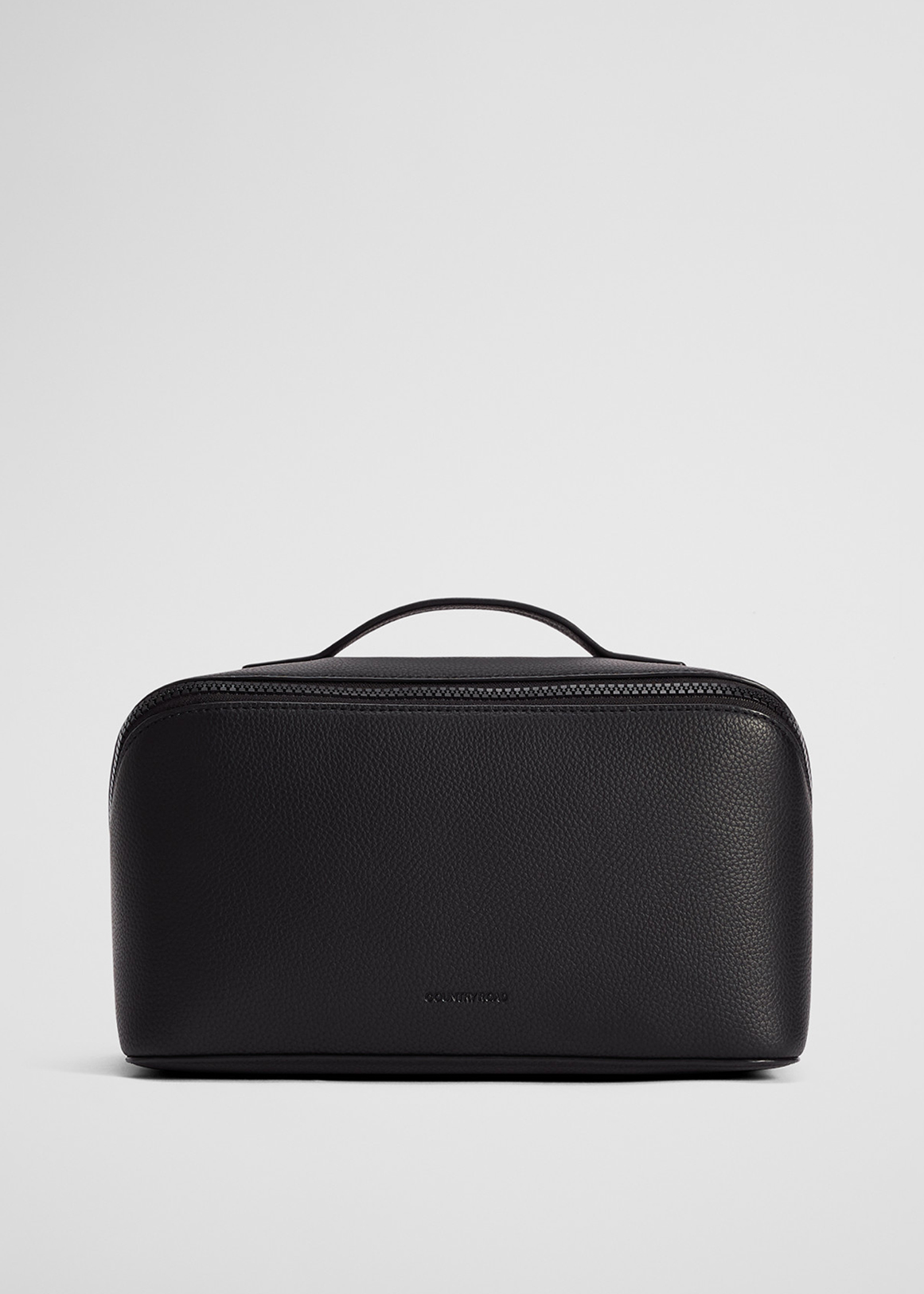 Branded Detail Large Convertible Cosmetic Case