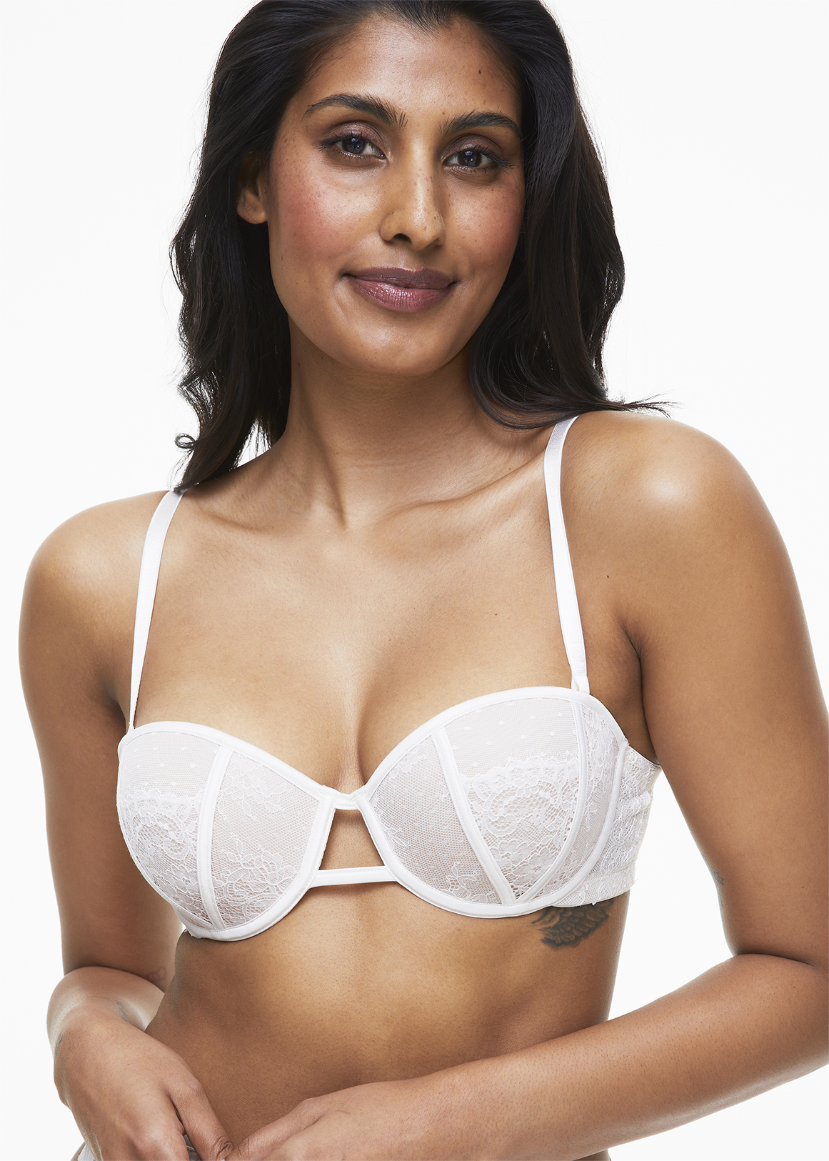 Bridal Lace Padded Underwire Multiway Bra