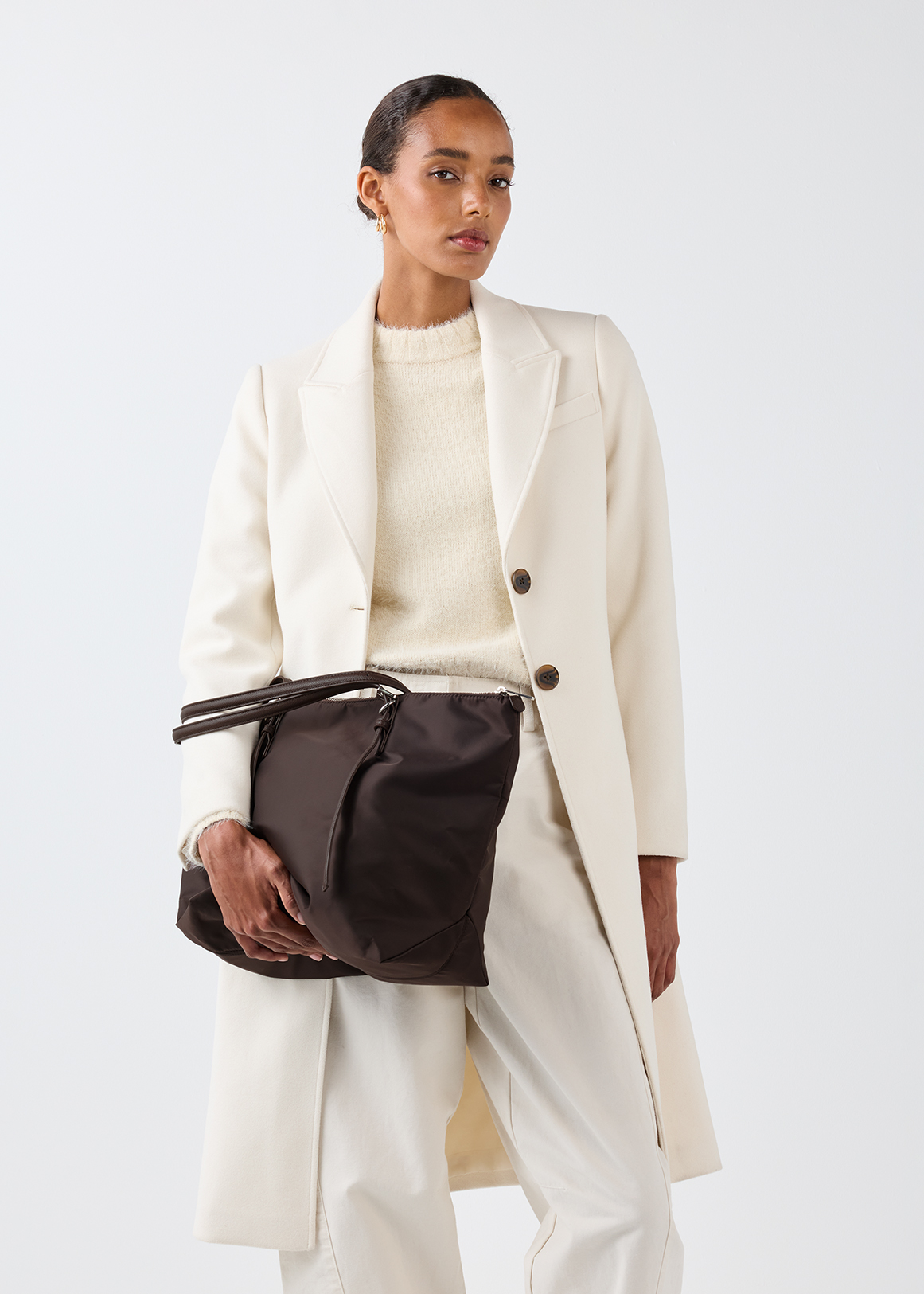 Buckle Strap Tote