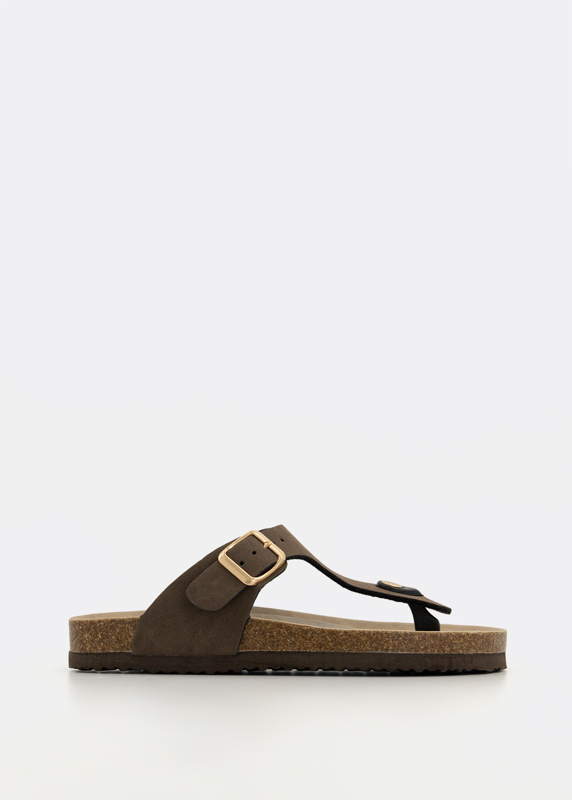 Buckle Thong Sandals