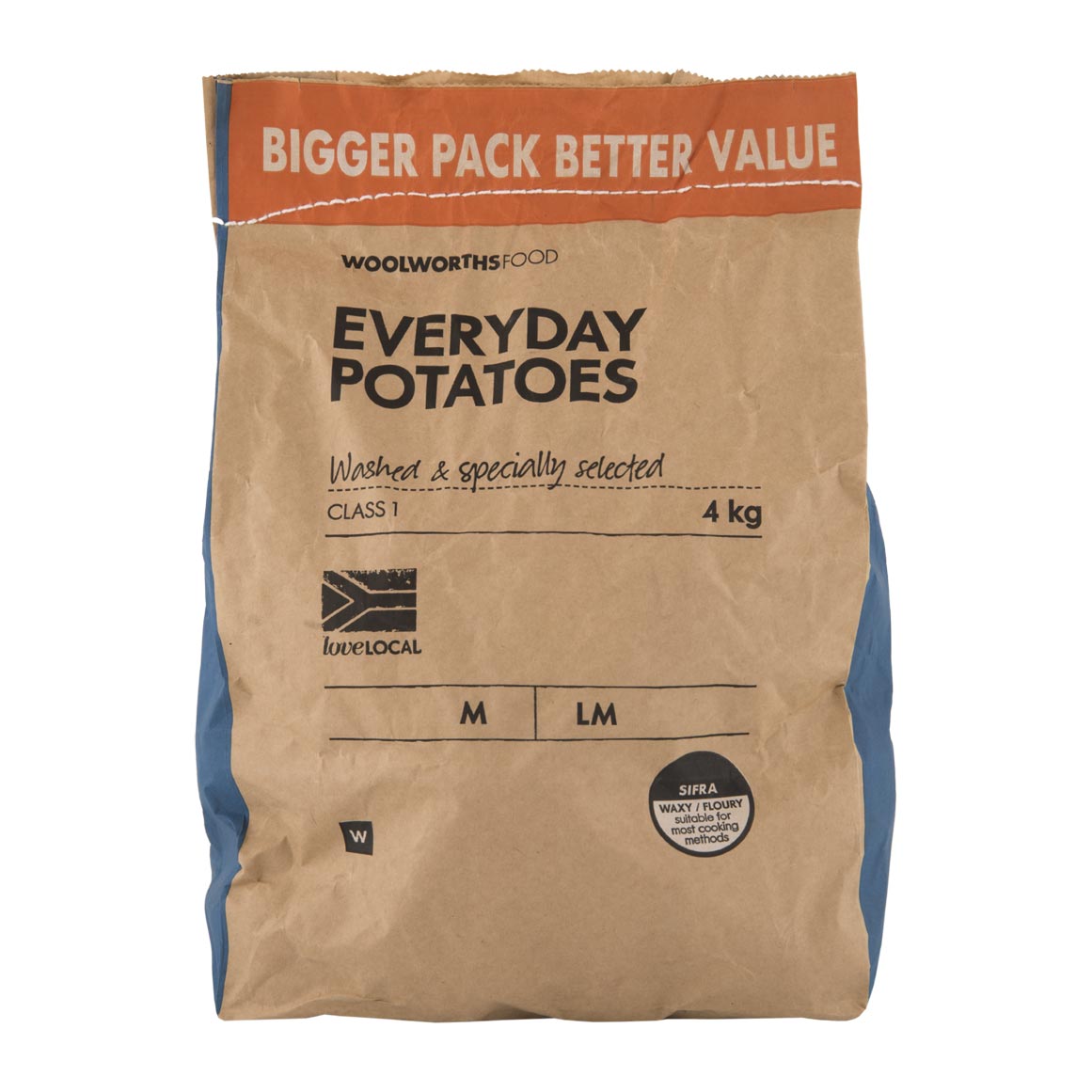 Daily Choice Potatoes Bulk Everyday Potatoes 4 kg | Woolworths.co.za
