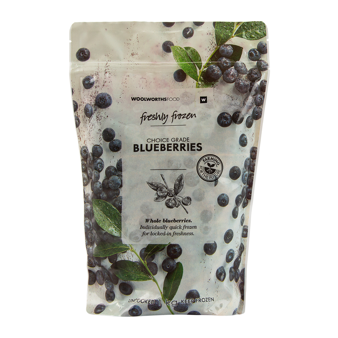 Photo of Bulk Freshly Frozen Blueberries 1 kg